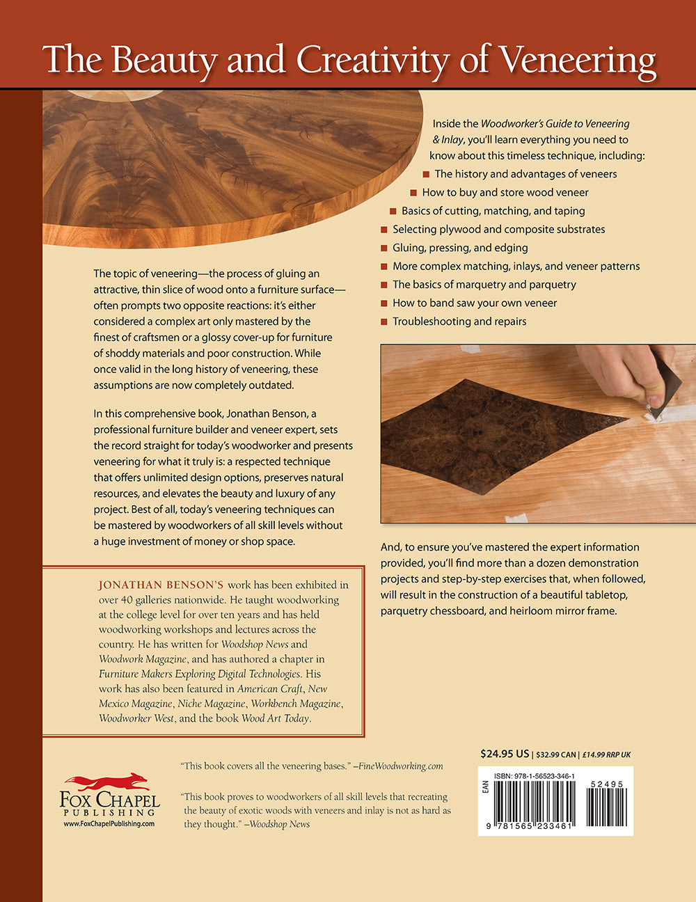 Woodworkers Guide to Veneering & Inlay (SC)