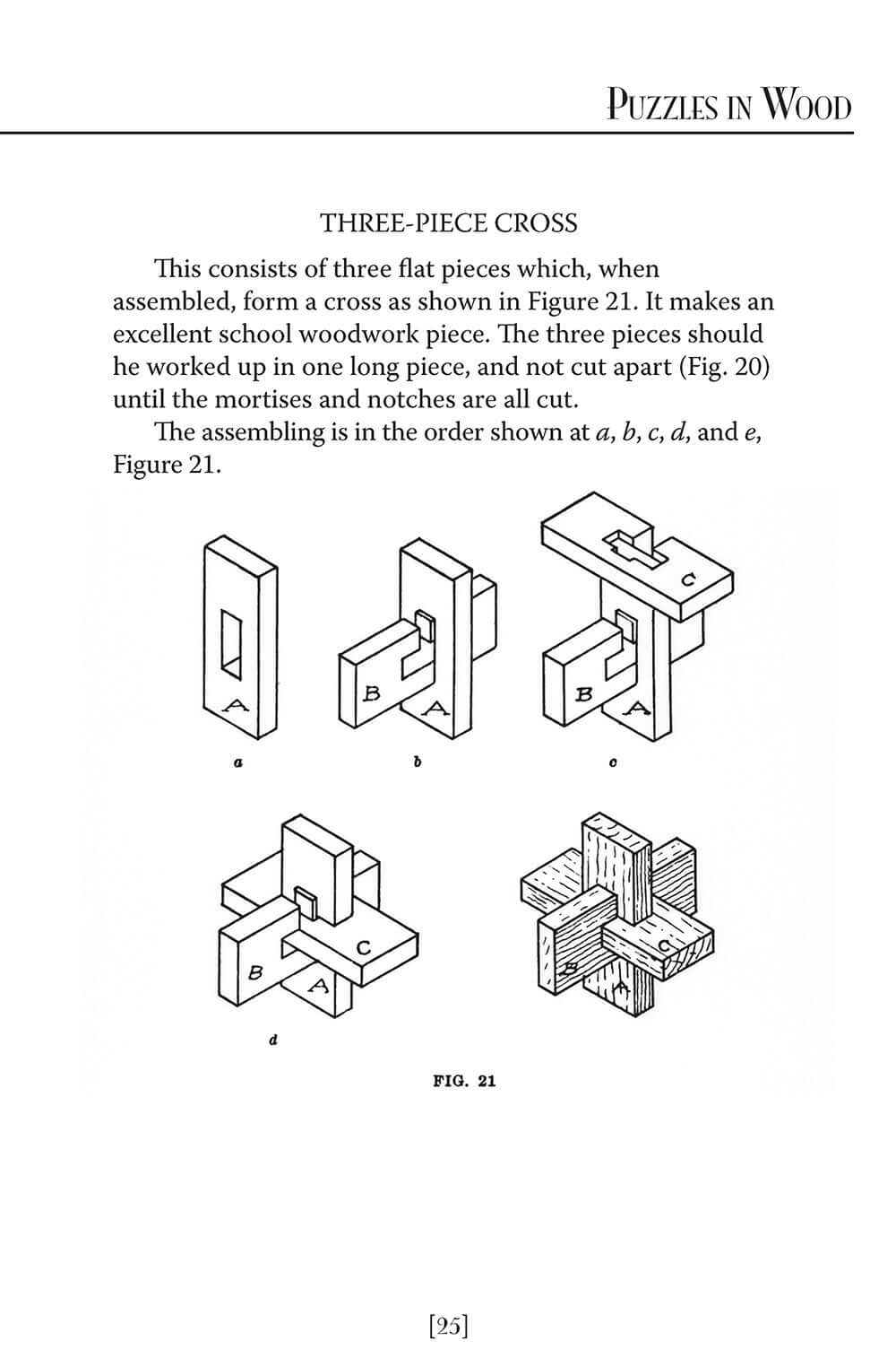 Puzzles in Wood