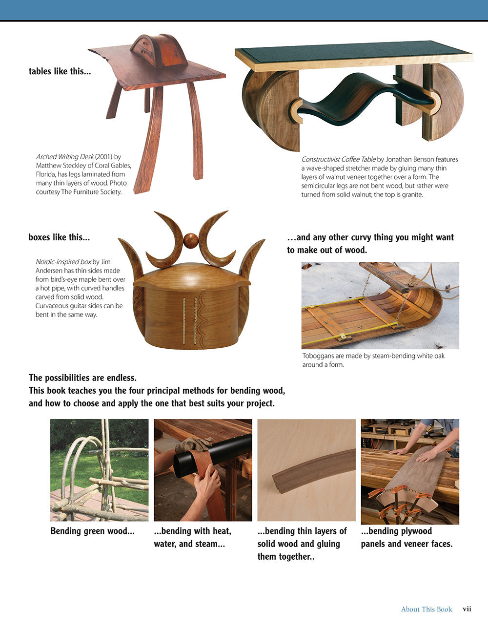 Woodworkers Guide to Bending Wood