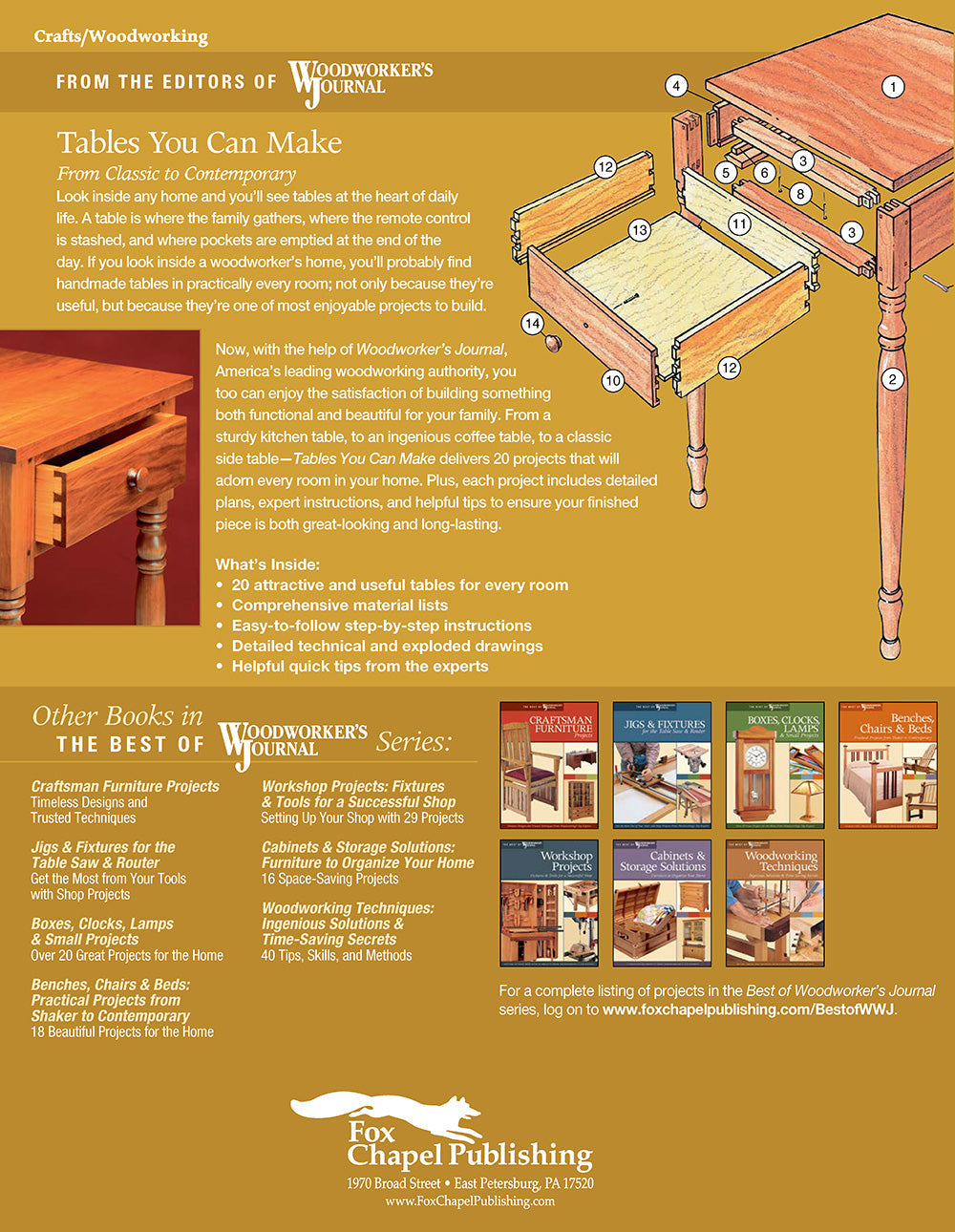 Tables You Can Make