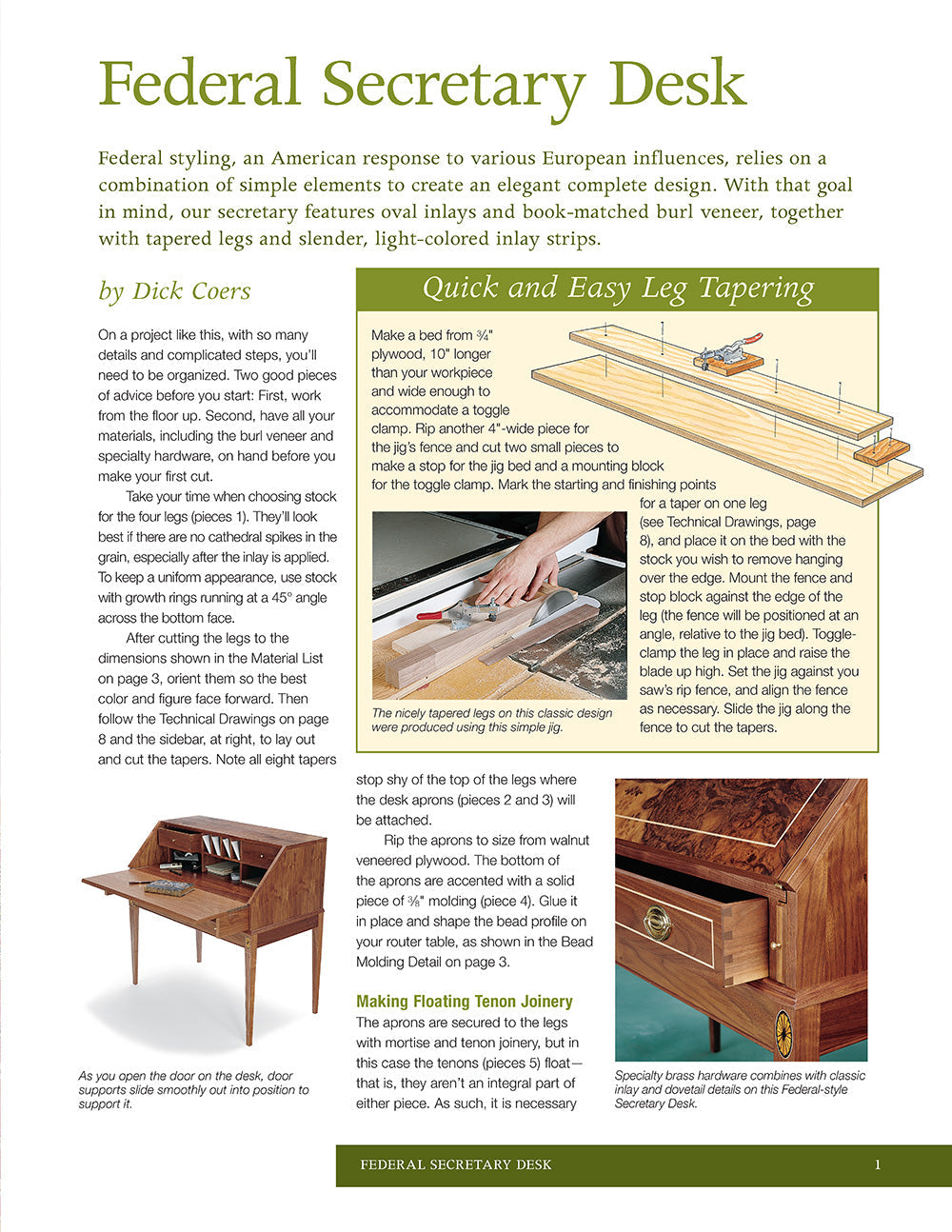 Desks, Bookcases, and Entertainment Centers (Best of WWJ)