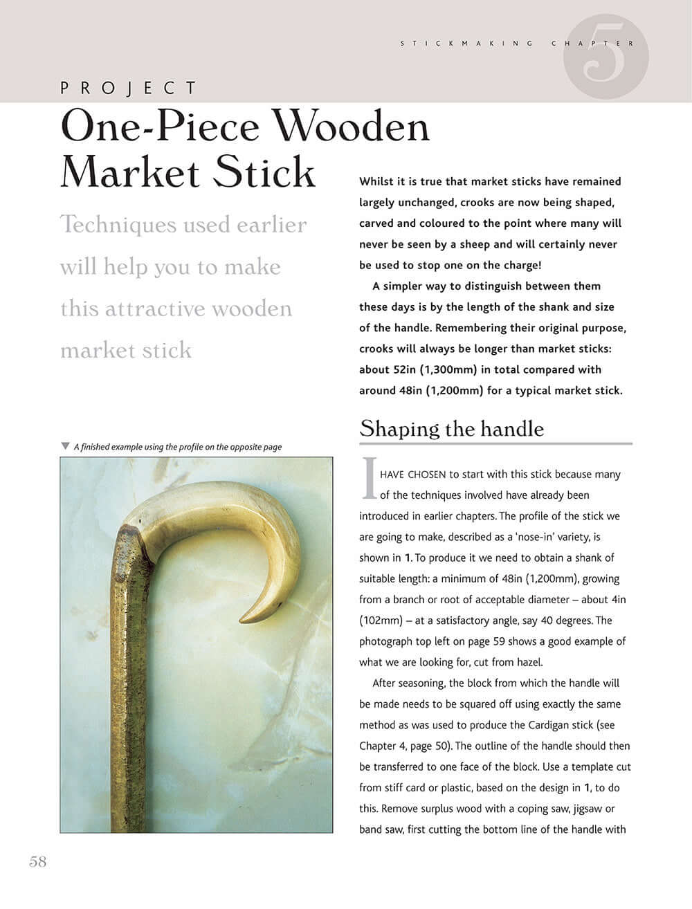 Stickmaking