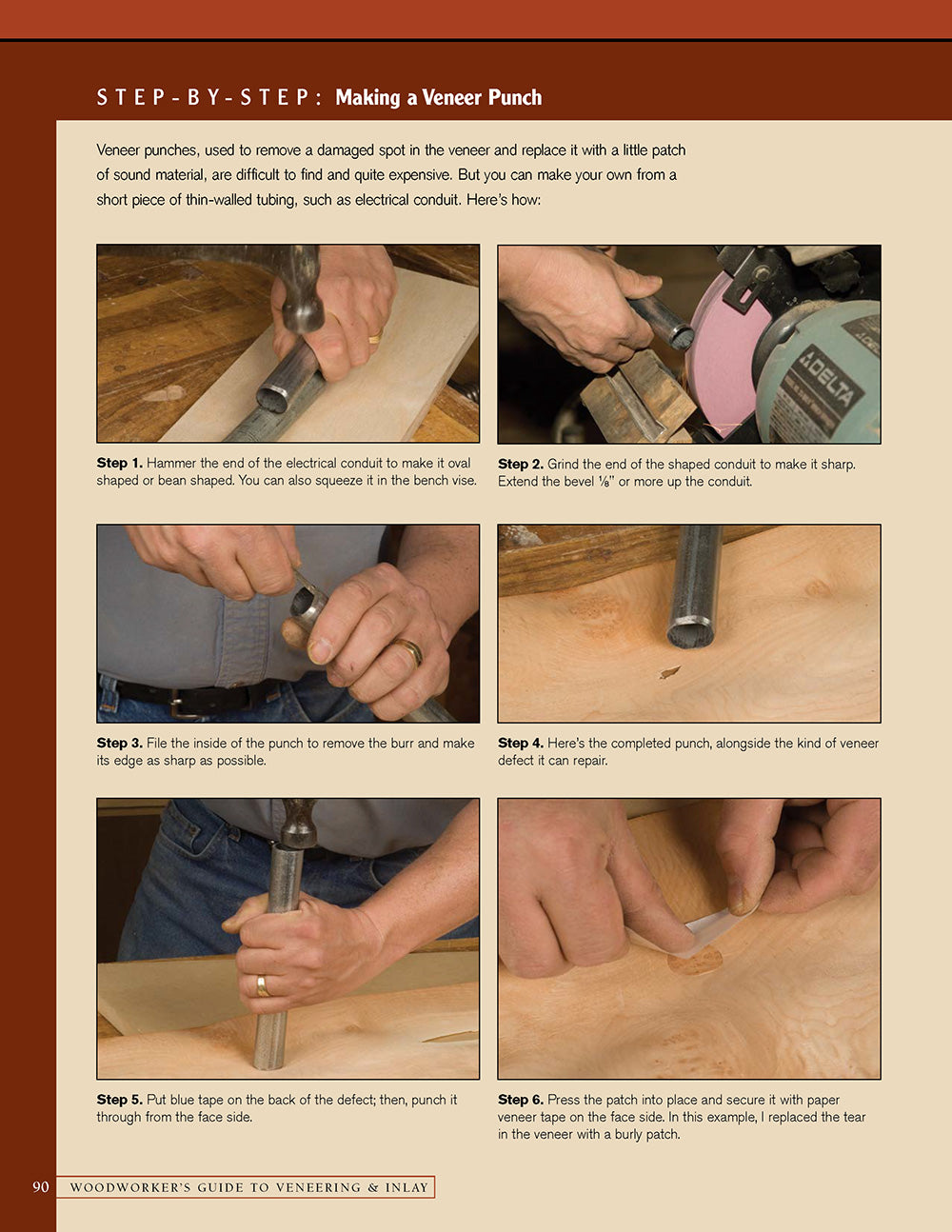 Woodworkers Guide to Veneering & Inlay (HC)