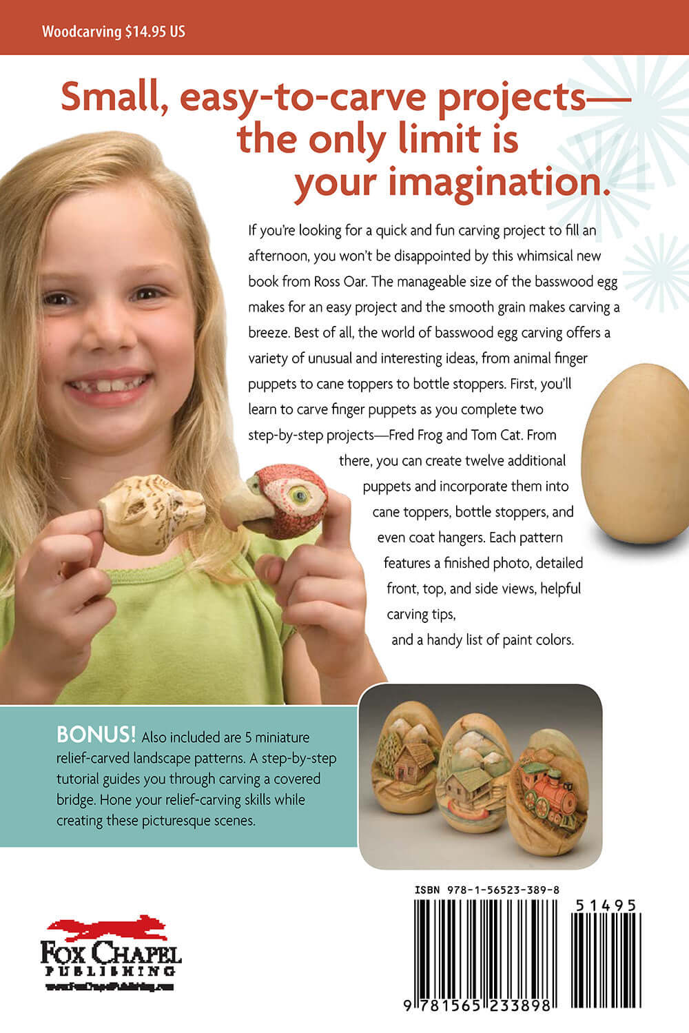 Carving Wooden Finger Puppets and Cane Toppers