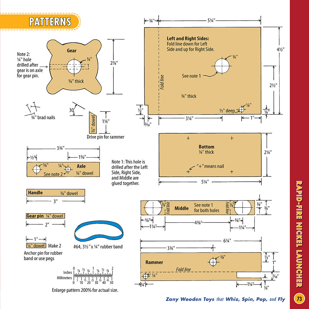Zany Wooden Toys that Whiz, Spin, Pop, and Fly
