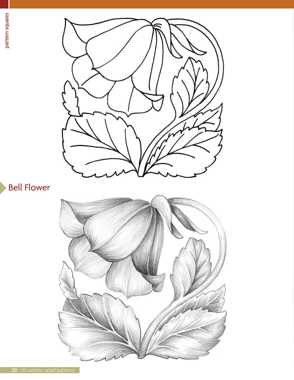 101 Artistic Relief Patterns for Woodcarvers, Woodburners & Crafters