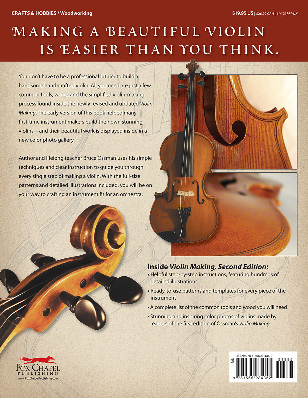 Violin Making, Second Edition Revised and Expanded