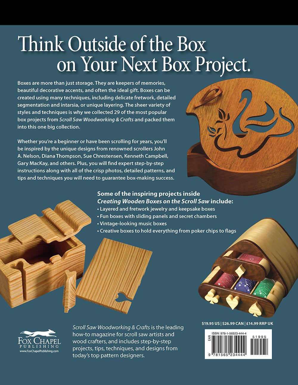 Creating Wooden Boxes on the Scroll Saw