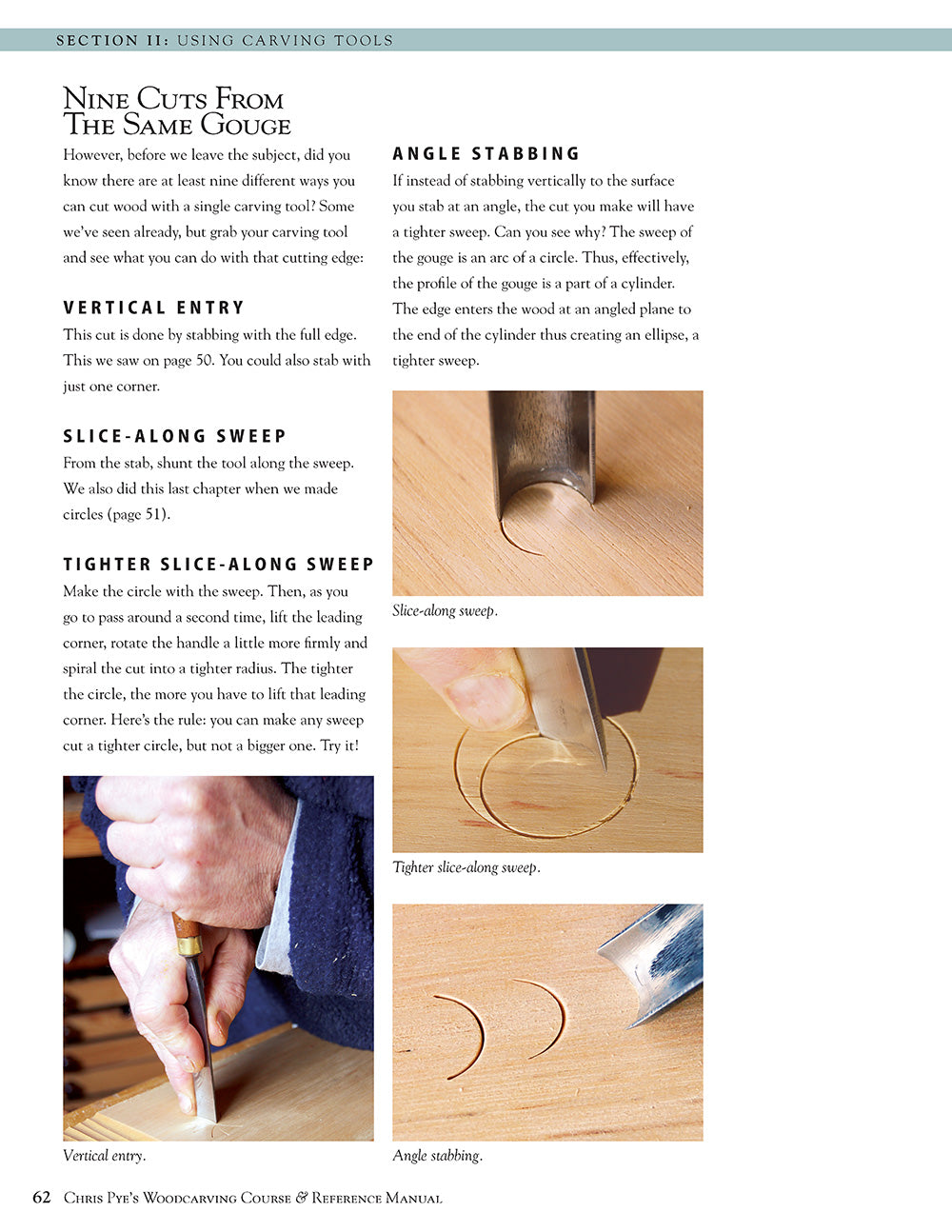 Chris Pyes Woodcarving Course & Reference Manual