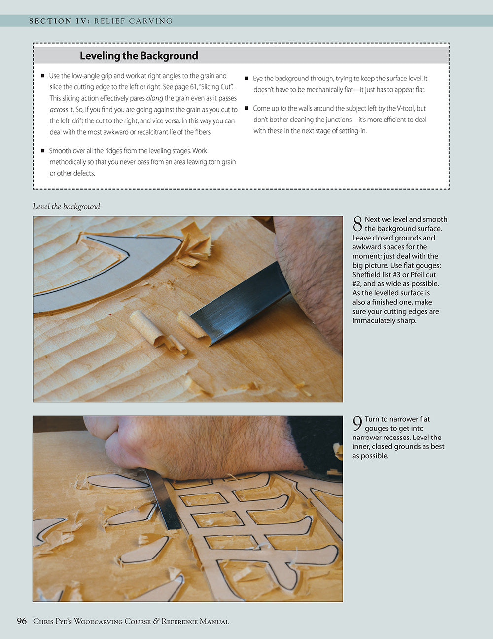 Chris Pyes Woodcarving Course & Reference Manual