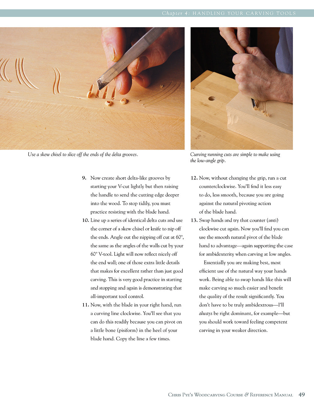 Chris Pyes Woodcarving Course & Reference Manual