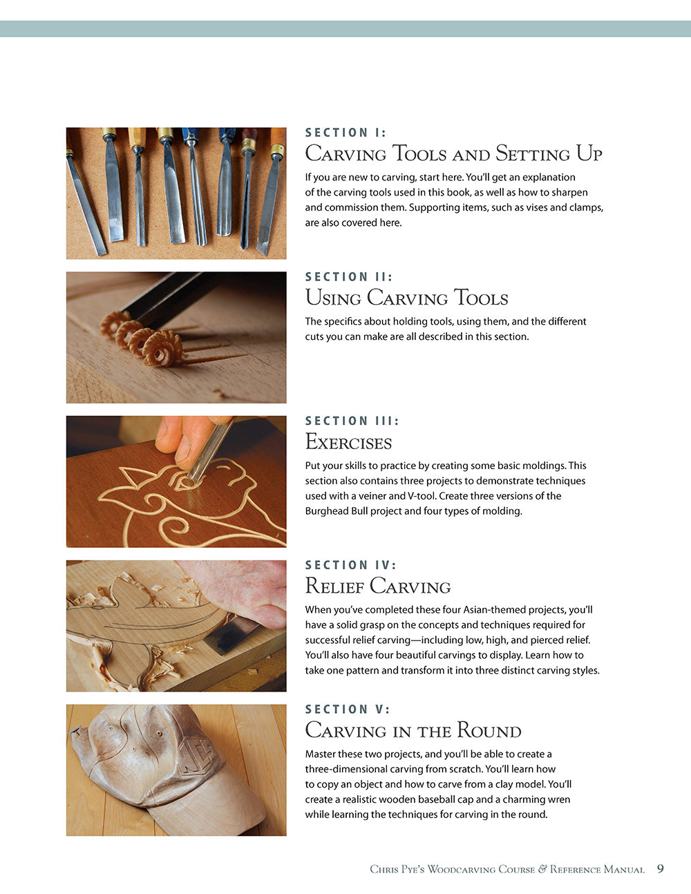 Chris Pyes Woodcarving Course & Reference Manual