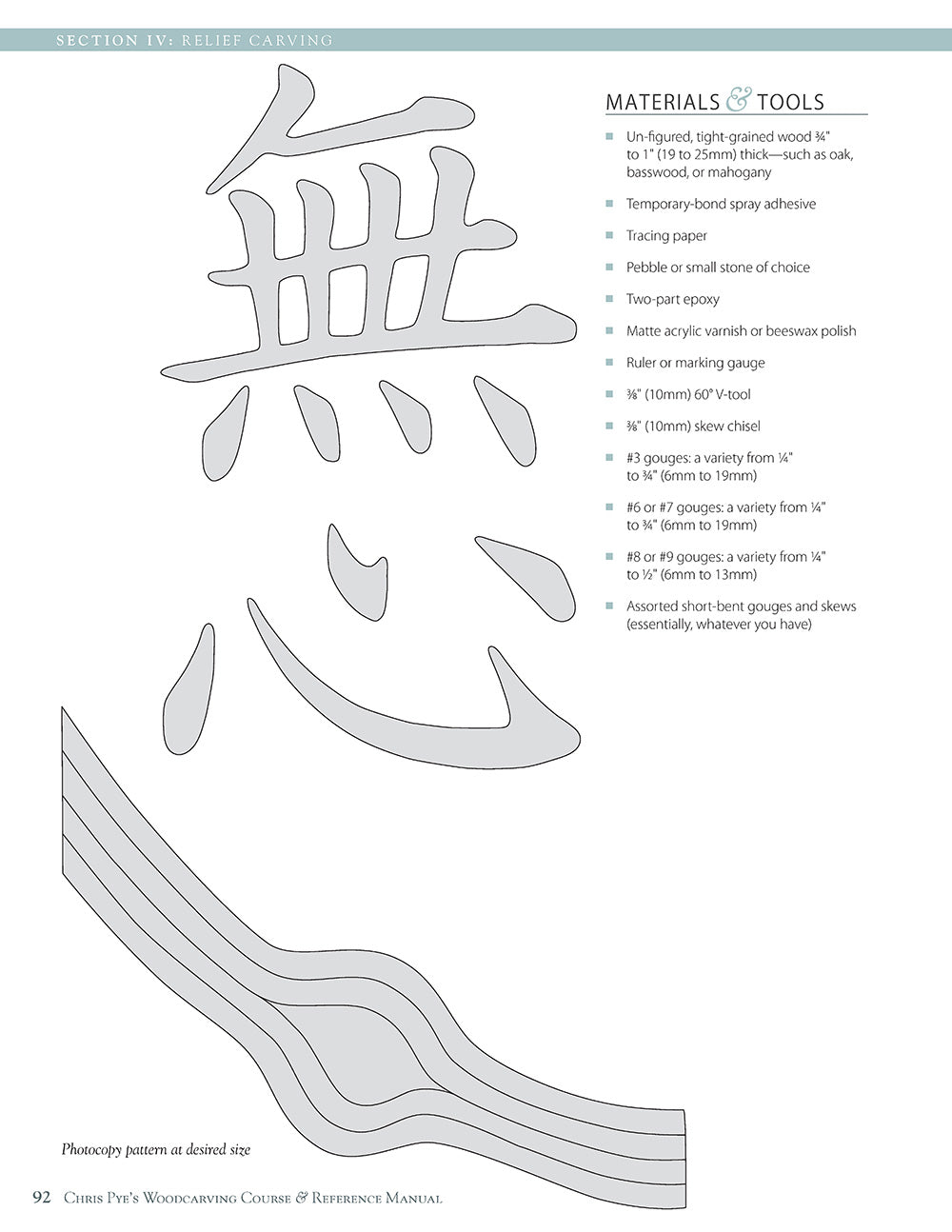 Chris Pye's Woodcarving Course & Reference Manual
