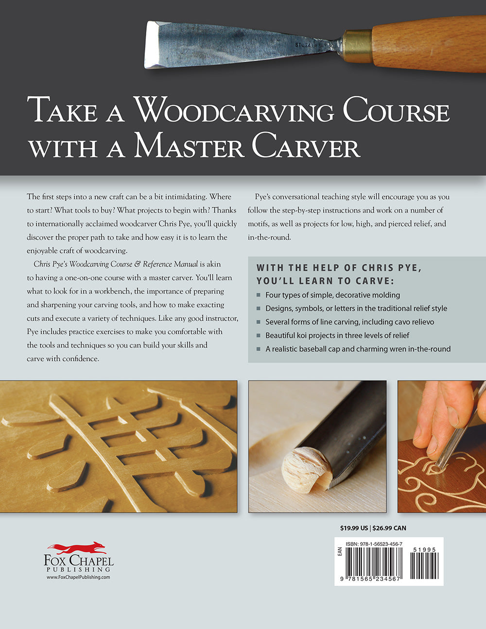 Chris Pyes Woodcarving Course & Reference Manual