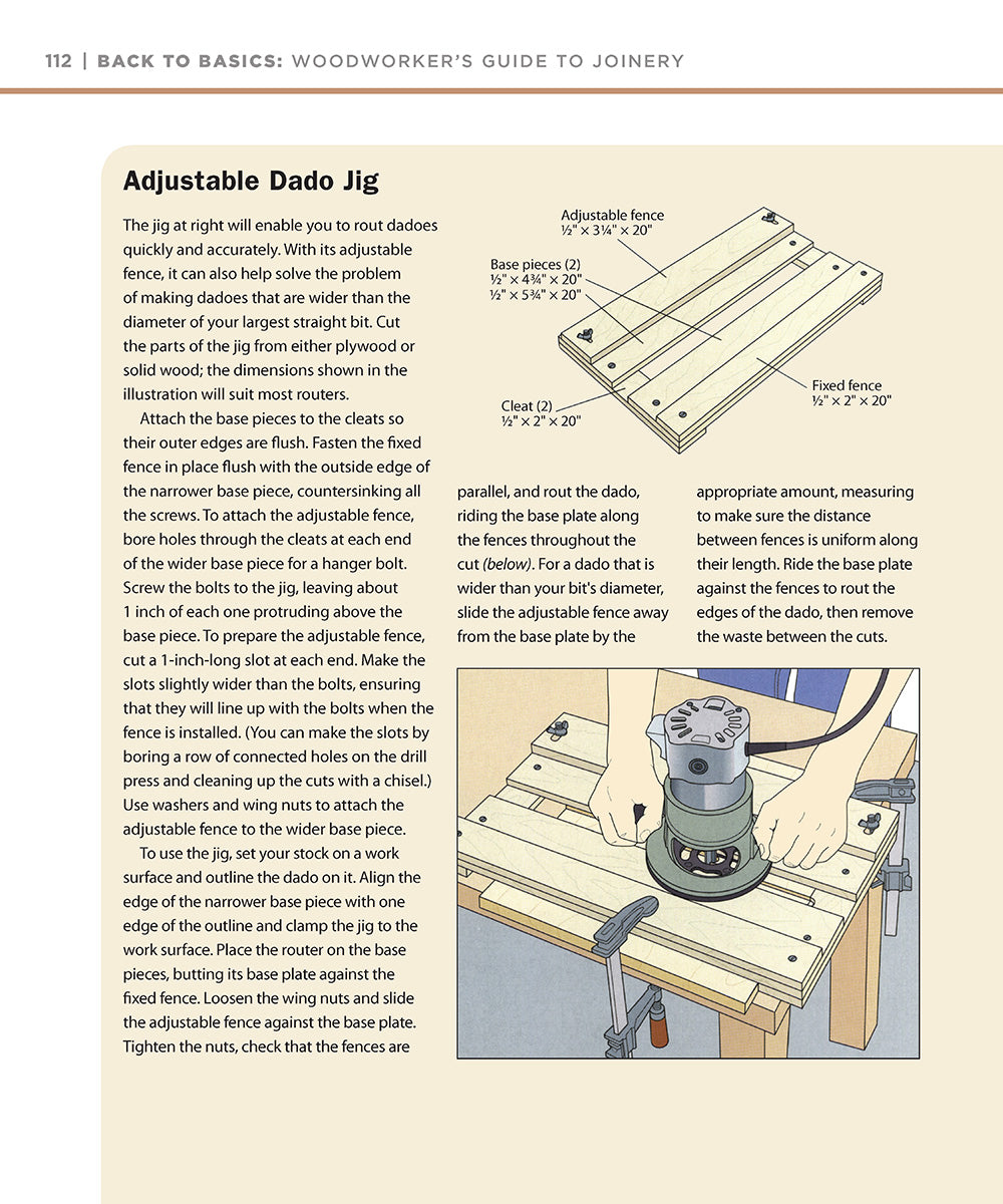 Woodworkers Guide to Joinery (Back to Basics)