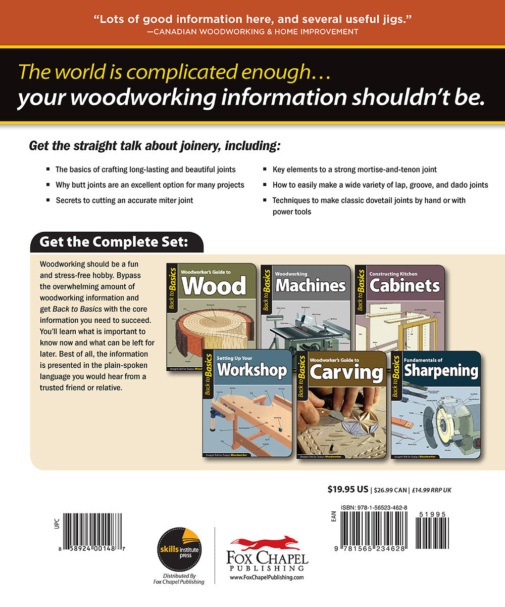 Woodworkers Guide to Joinery (Back to Basics)
