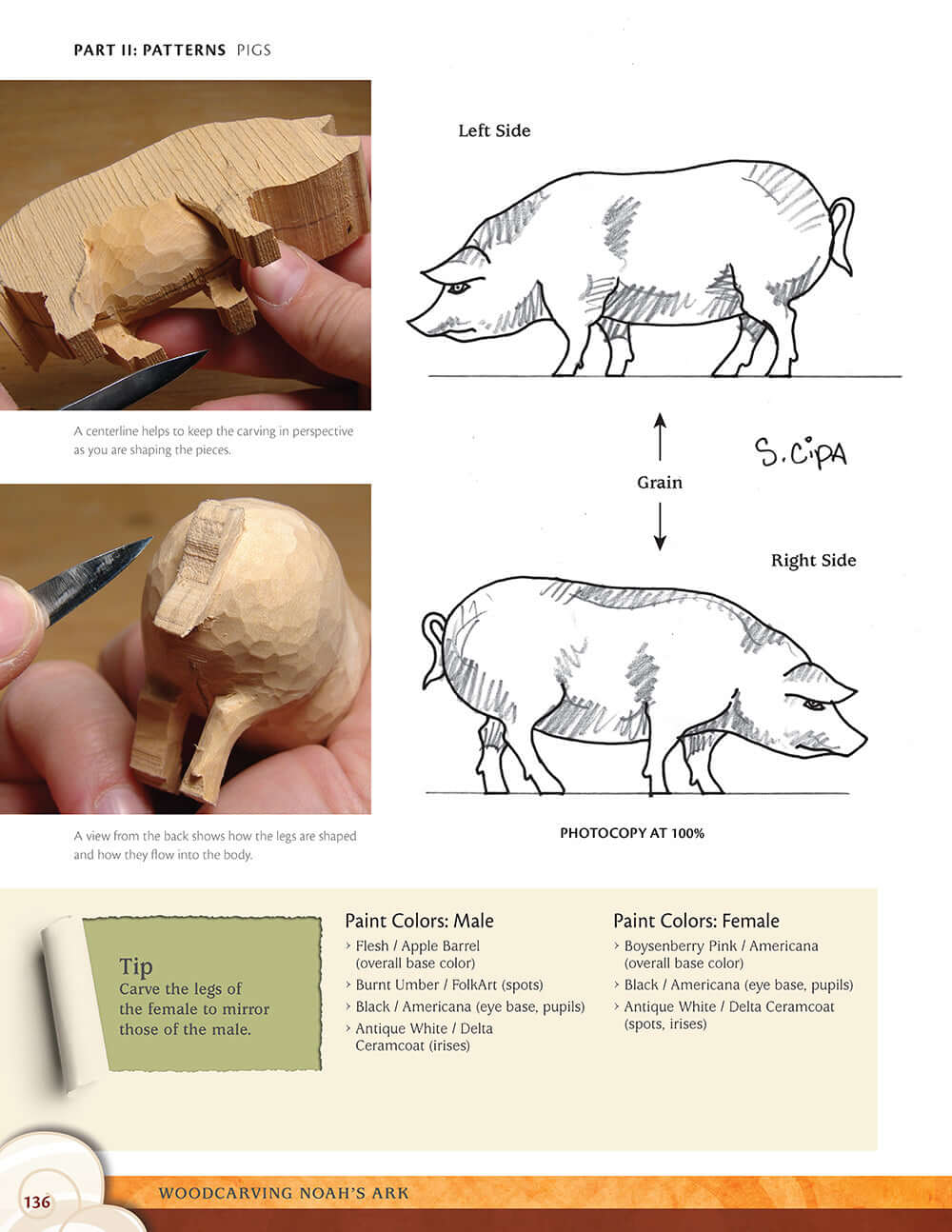 Woodcarving Noah's Ark