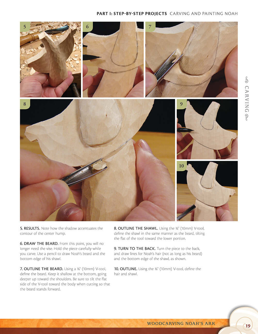 Woodcarving Noah's Ark