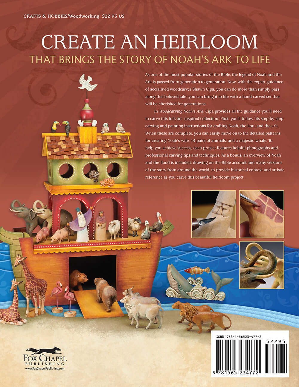 Woodcarving Noah's Ark