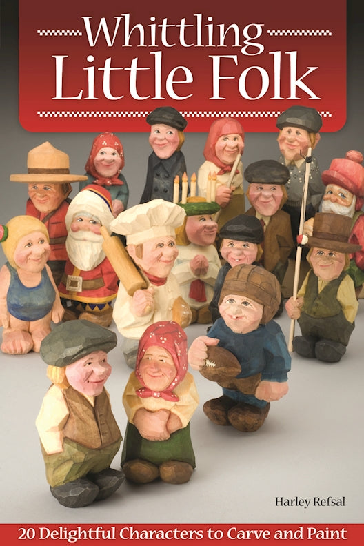 Cover of Whittling Little Folk – Paperback / softback, ISBN 9781565235182