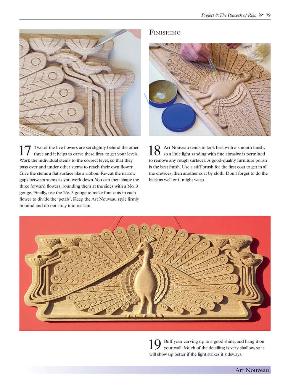 Twenty Decorative Carving Projects in Period Styles