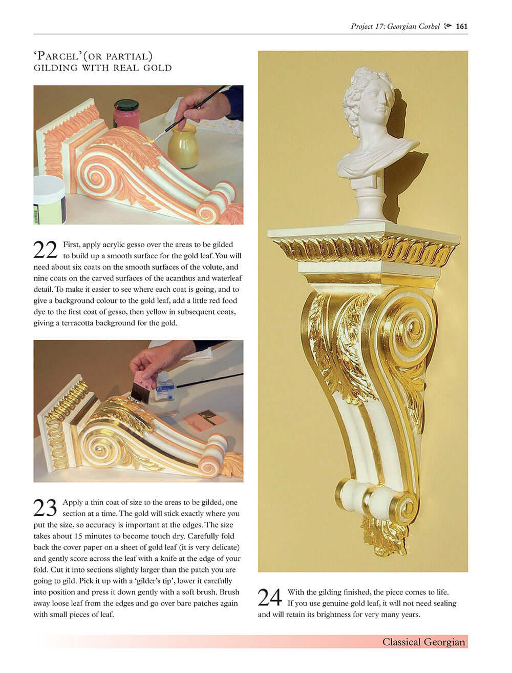 Twenty Decorative Carving Projects in Period Styles