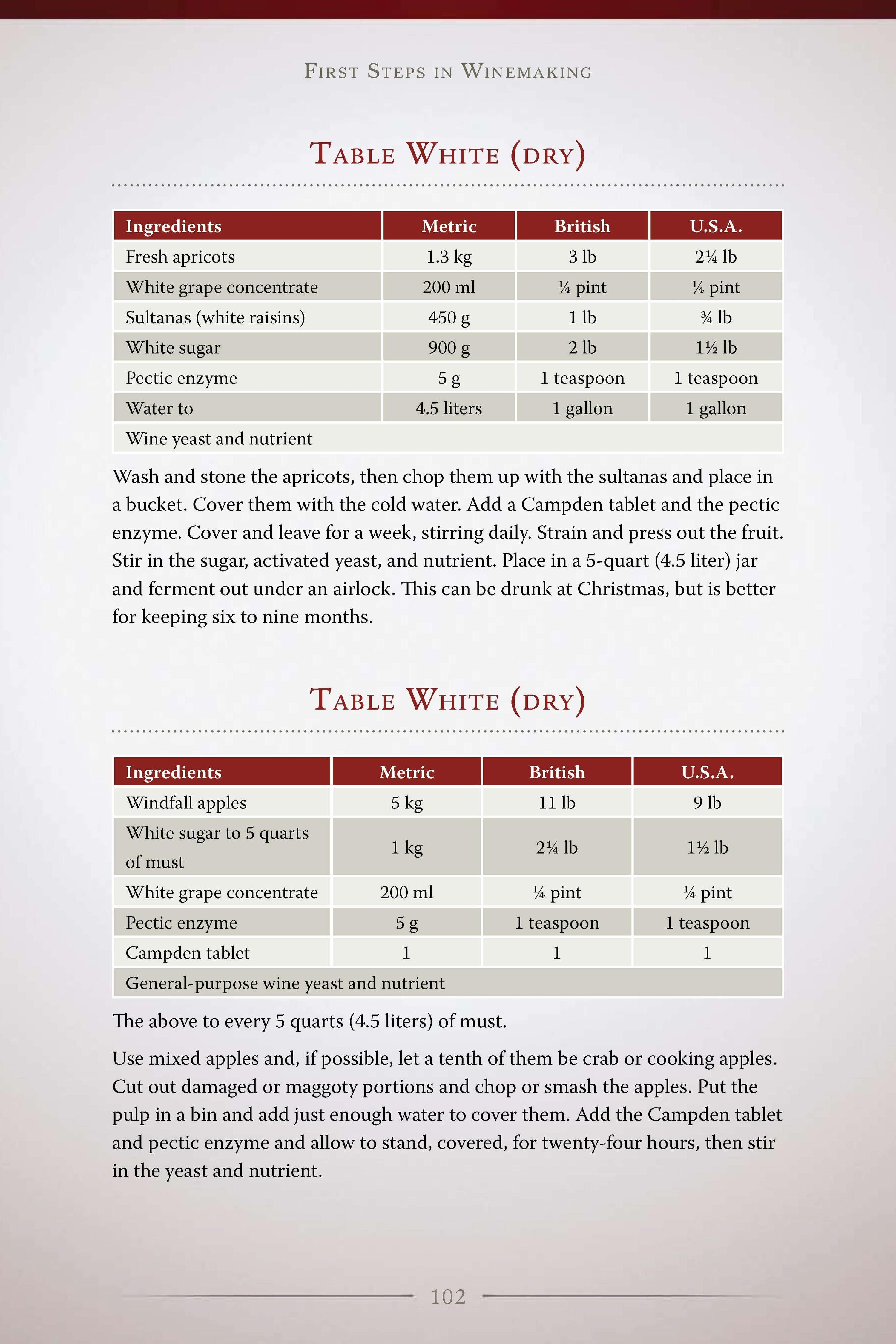First Steps in Winemaking