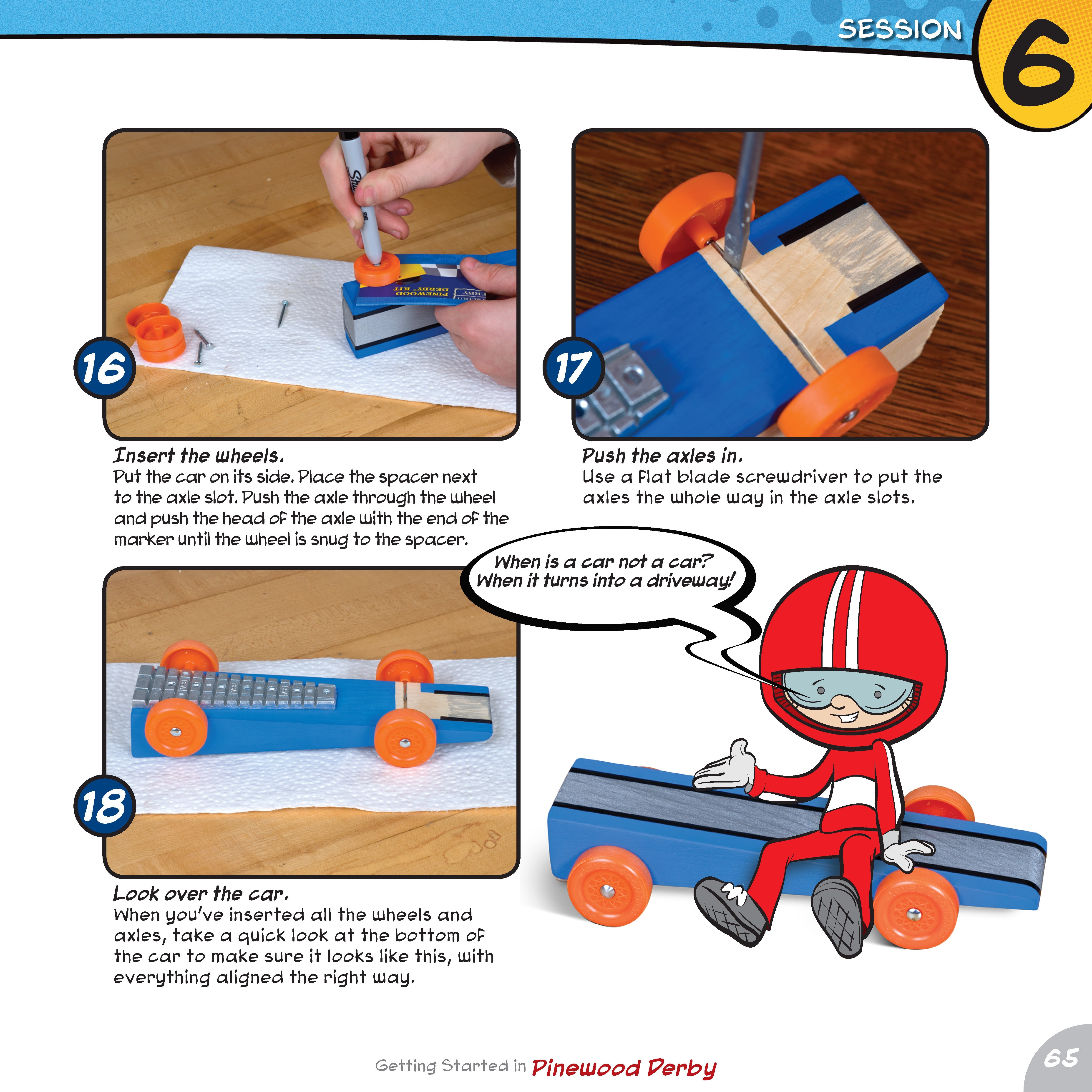 Getting Started in Pinewood Derby
