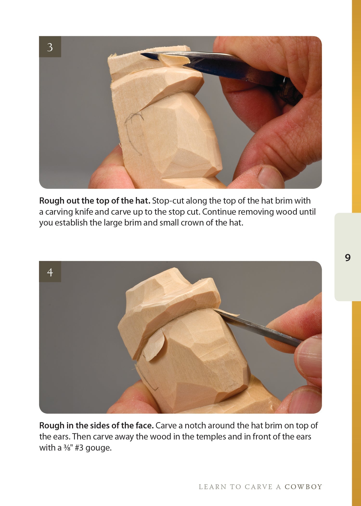 Learn to Carve a Cowboy (Booklet)