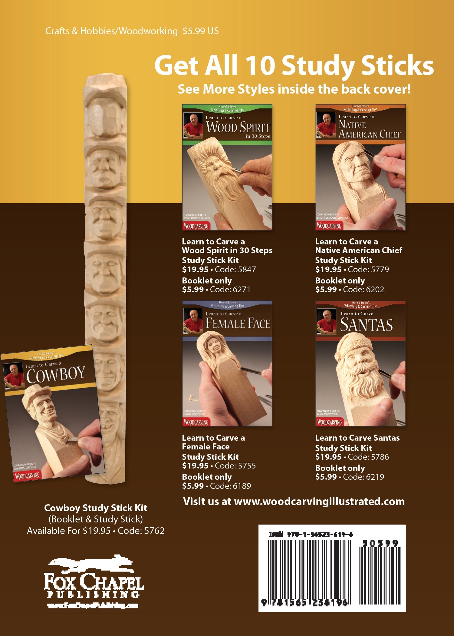 Learn to Carve a Cowboy (Booklet)