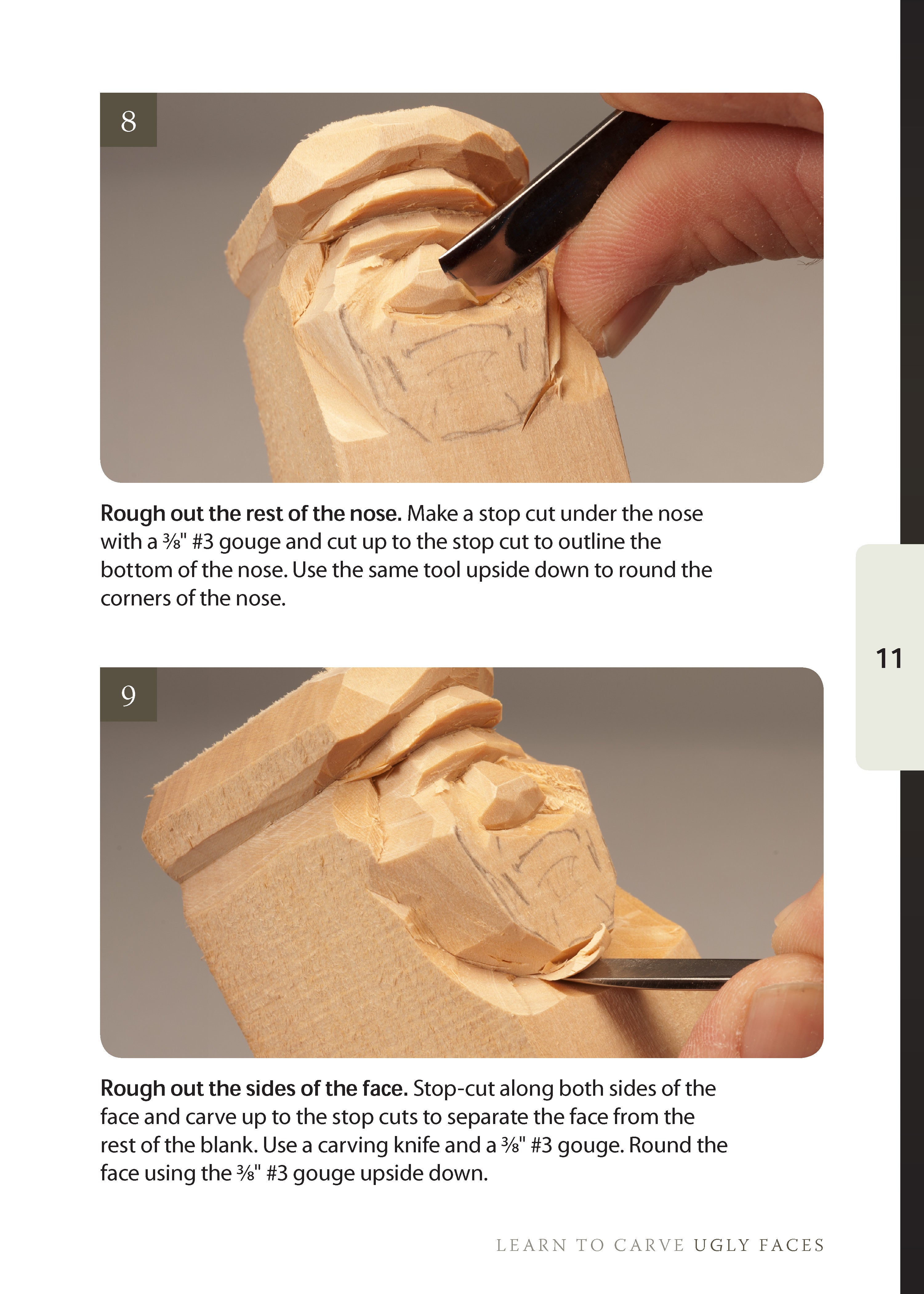 Learn to Carve Ugly Faces (Booklet)