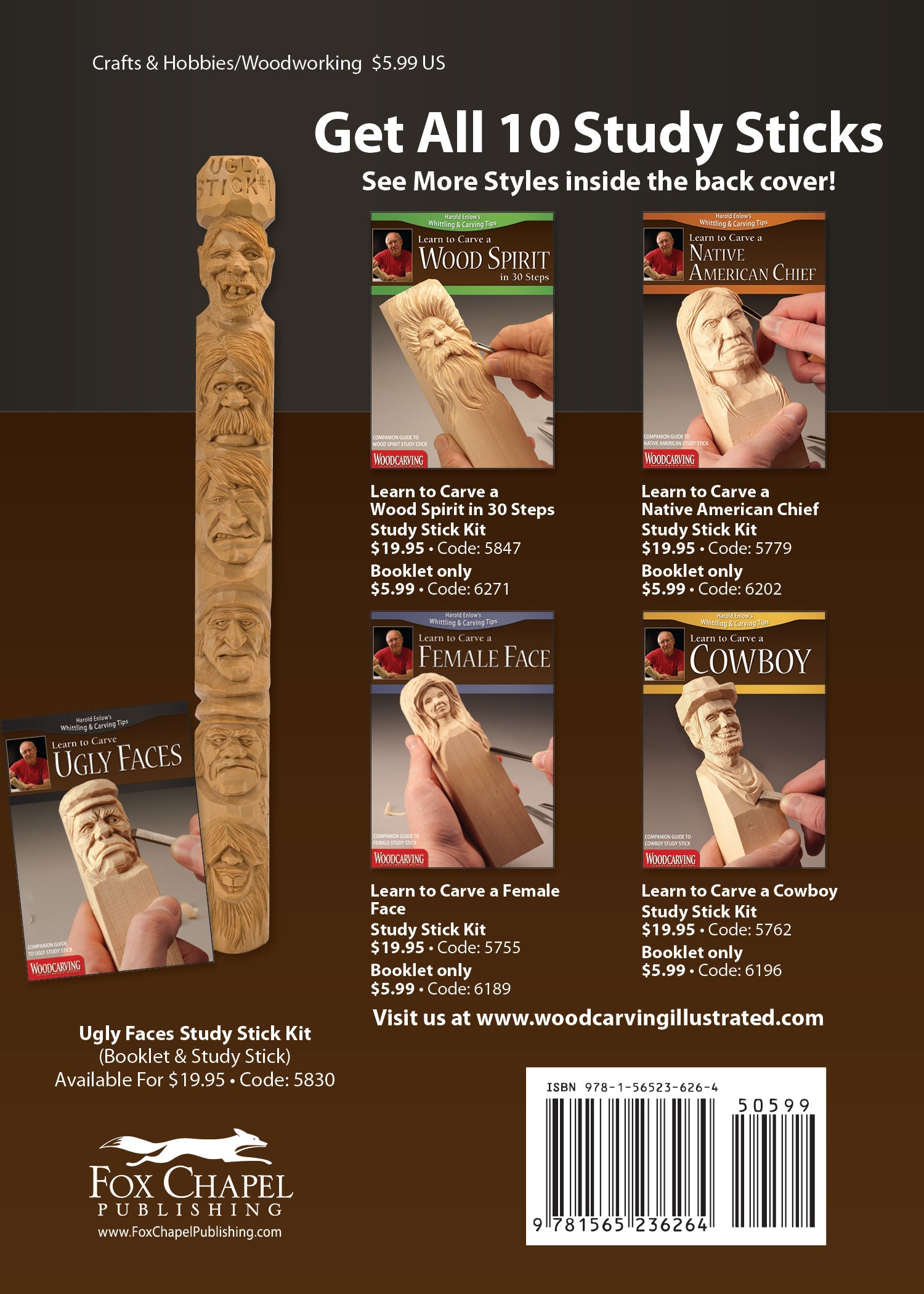 Learn to Carve Ugly Faces (Booklet)