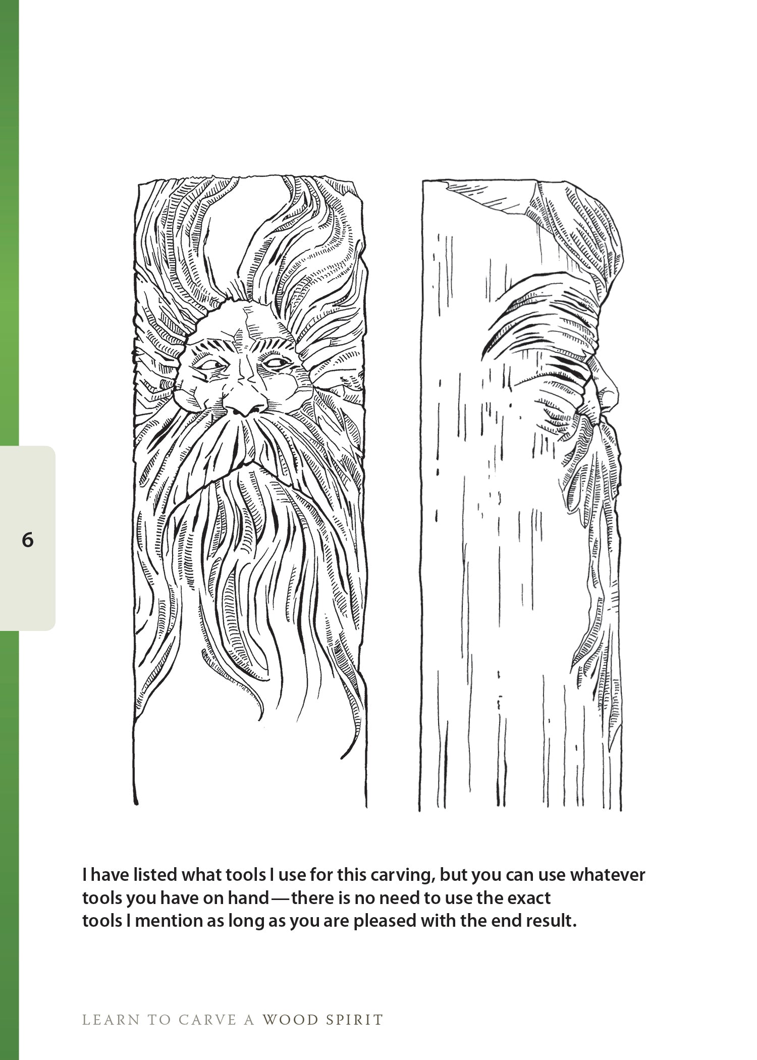 Learn to Carve a Wood Spirit (Booklet)