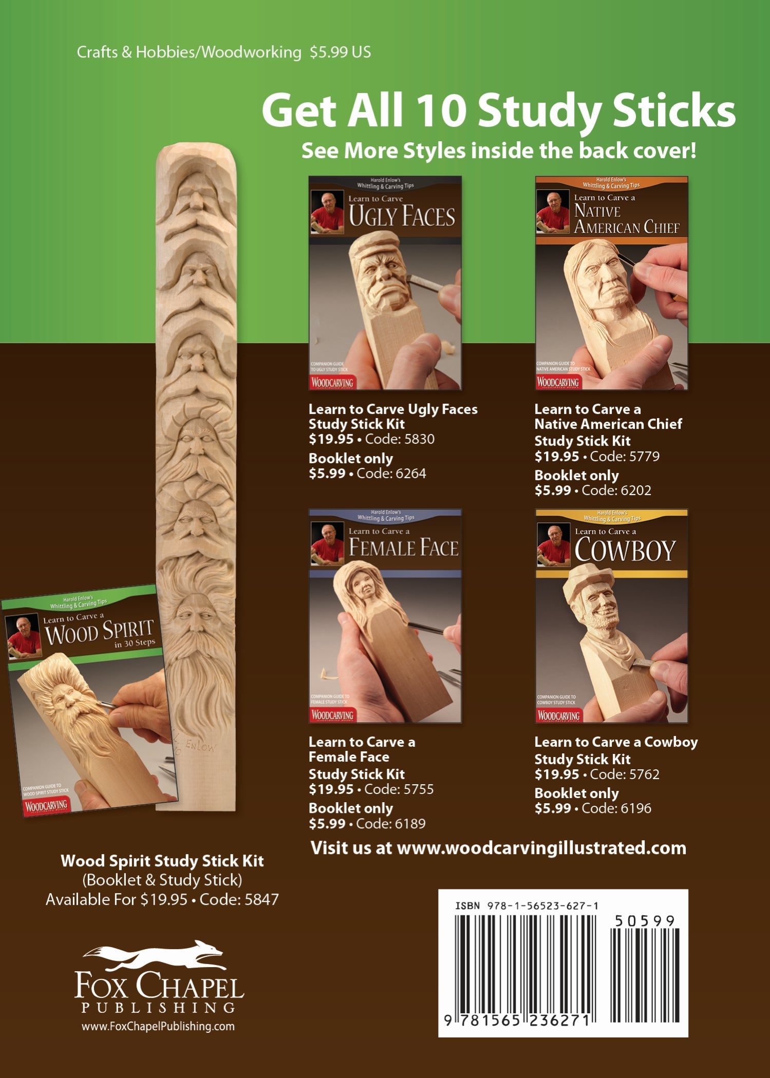 Learn to Carve a Wood Spirit (Booklet)