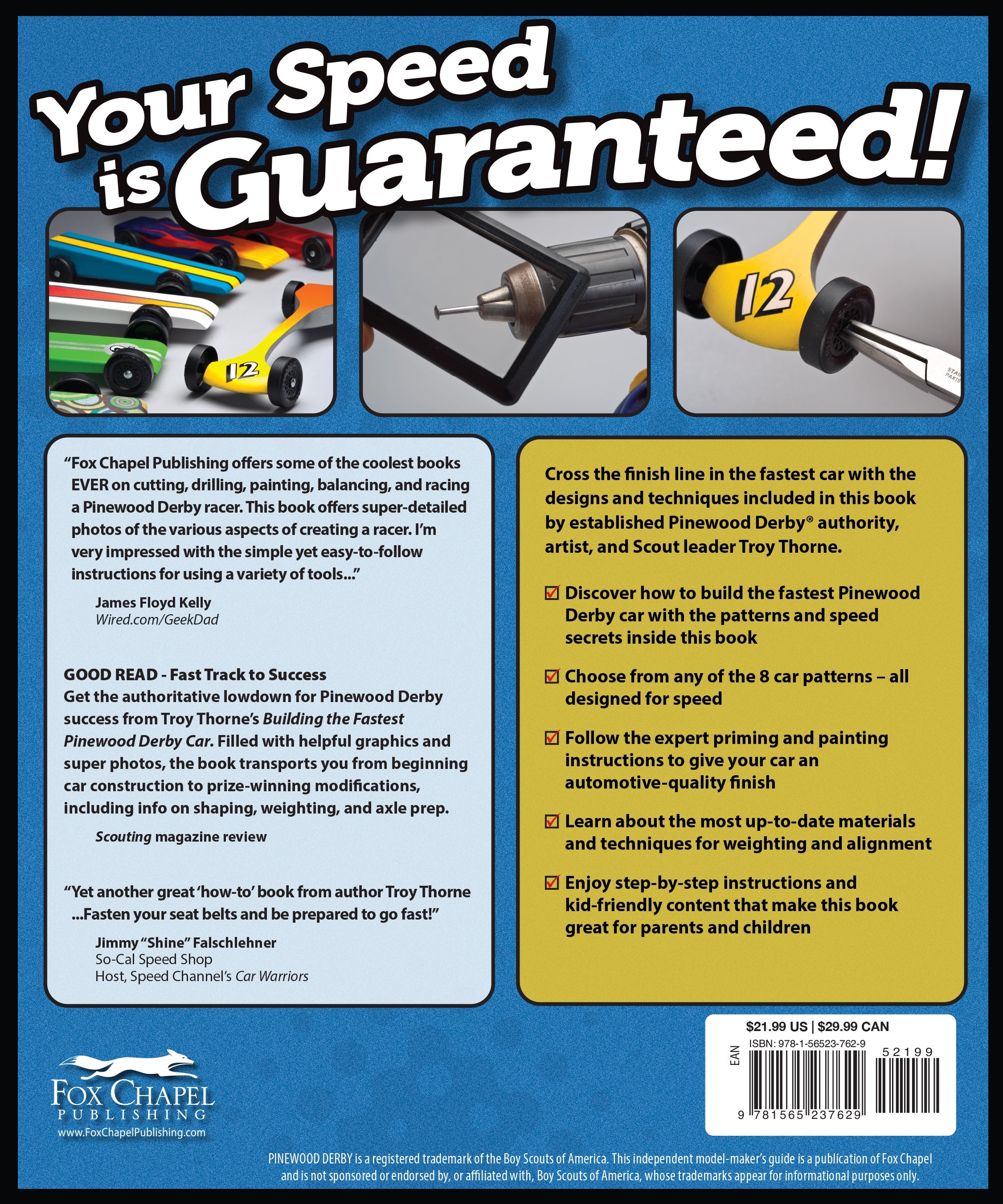 Building the Fastest Pinewood Derby Car