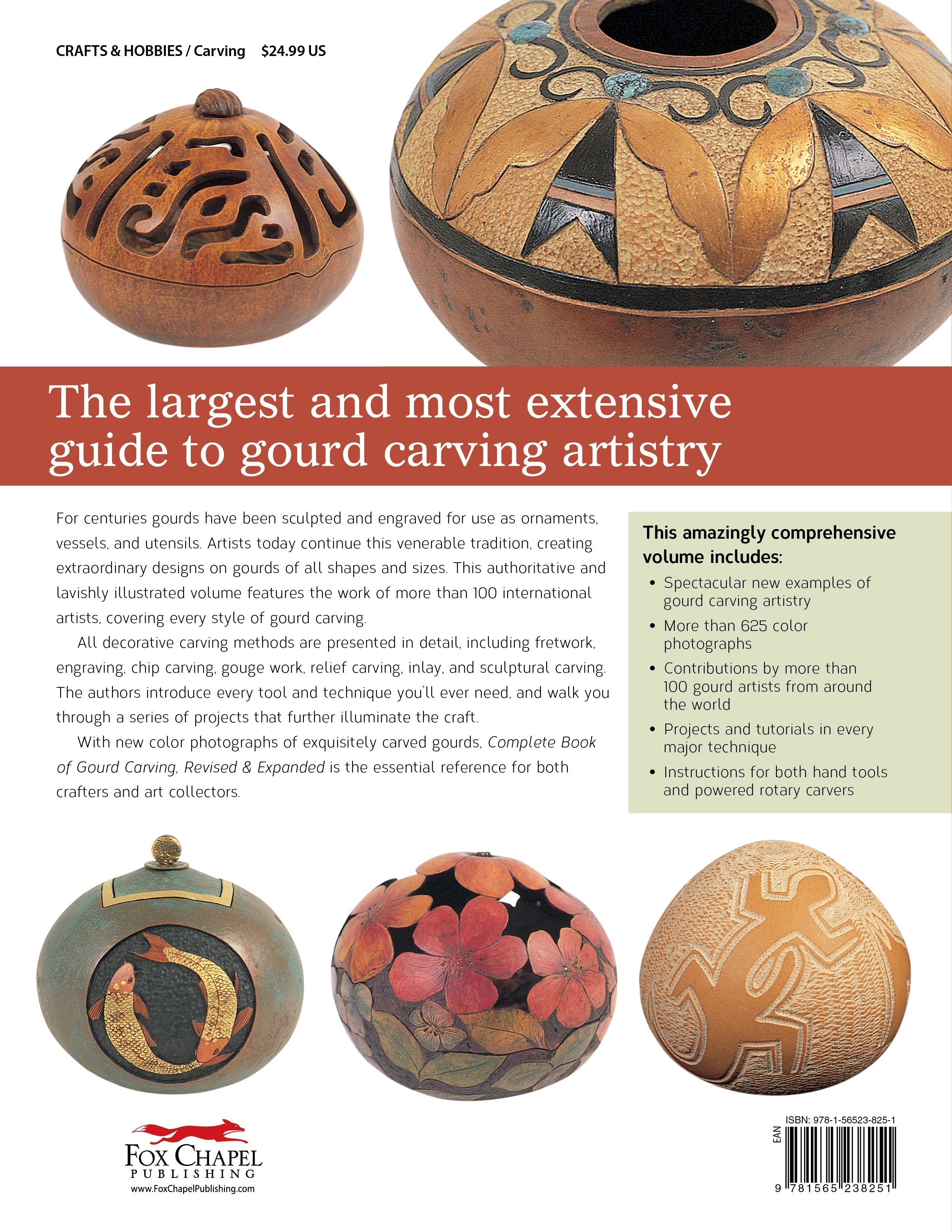 Complete Book of Gourd Carving, Revised & Expanded