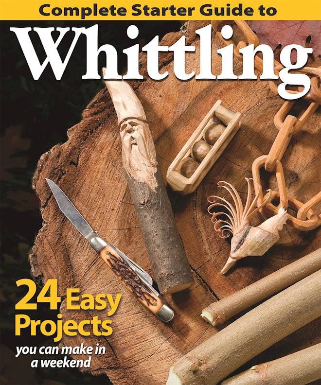 Cover of Complete Starter Guide to Whittling – Paperback / softback, ISBN 9781565238428
