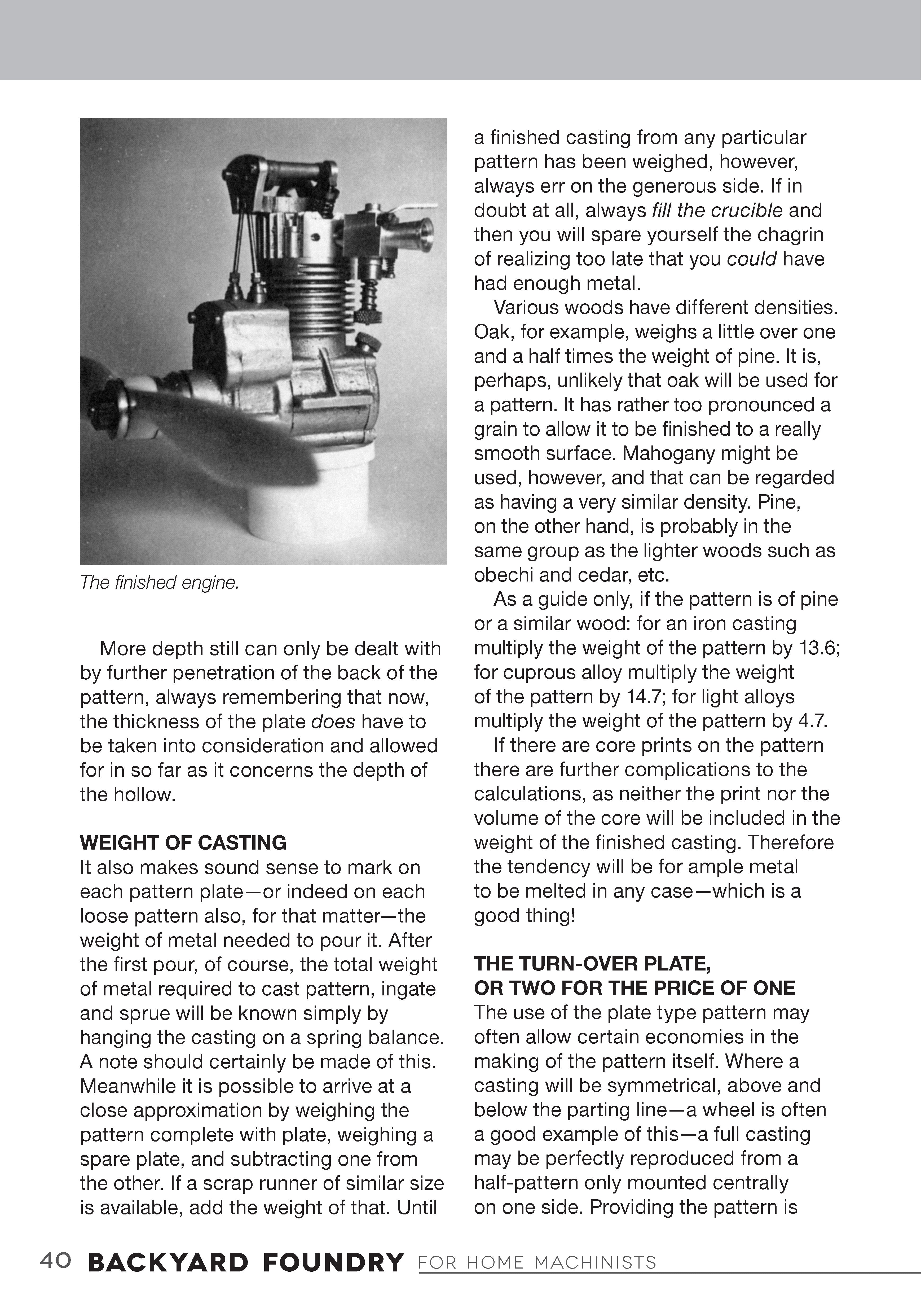 Backyard Foundry for Home Machinists