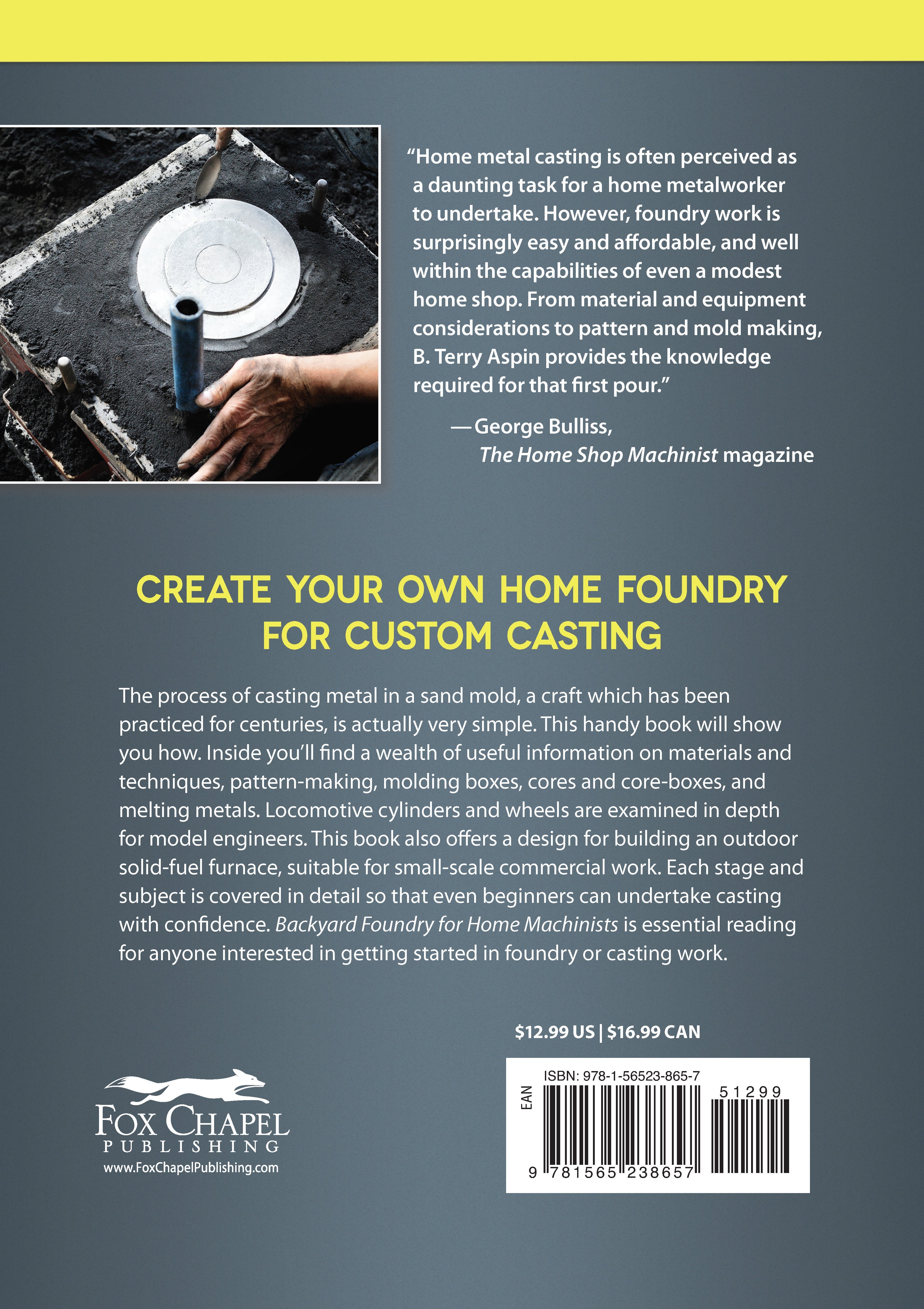 Backyard Foundry for Home Machinists