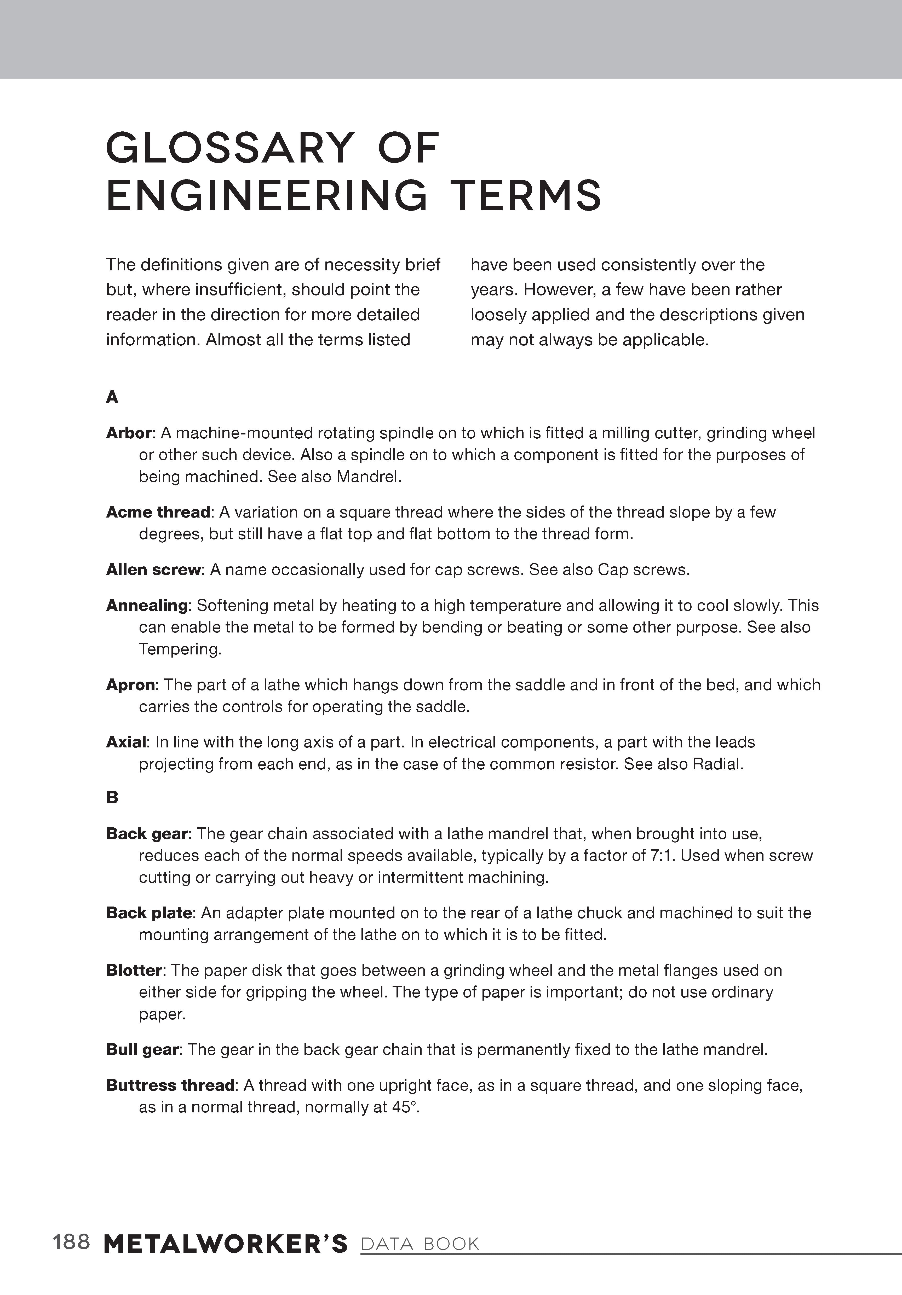 Metalworker's Data Book for Home Machinists