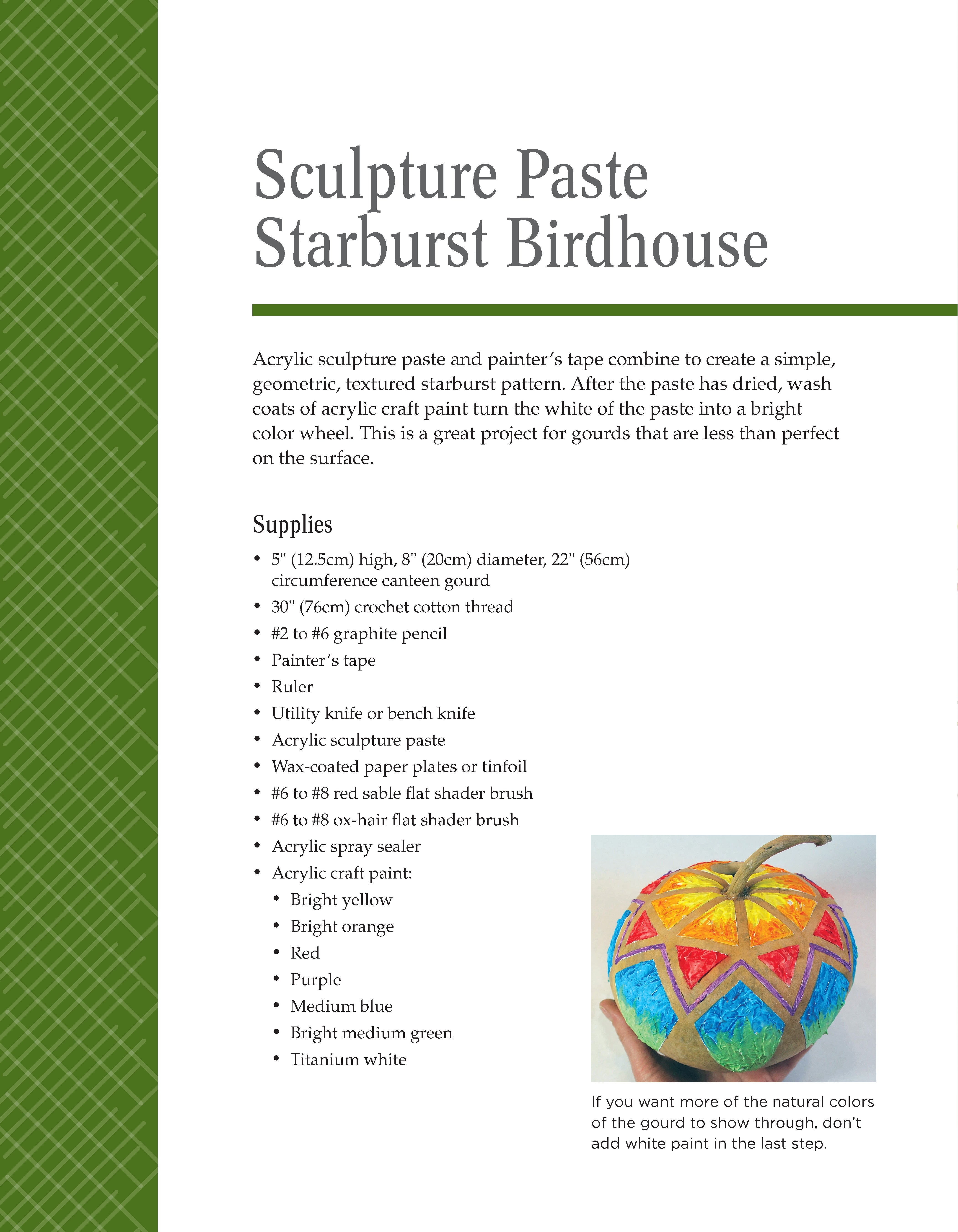 Crafting with Gourds