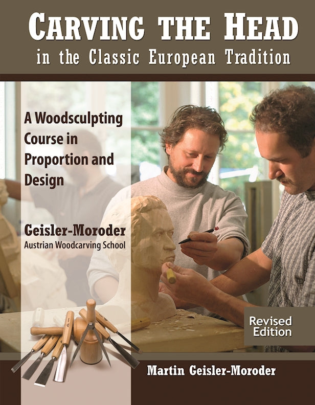 Cover of Carving the Head in the Classic European Tradition, Revised Edition – Paperback / softback, ISBN 9781565239739