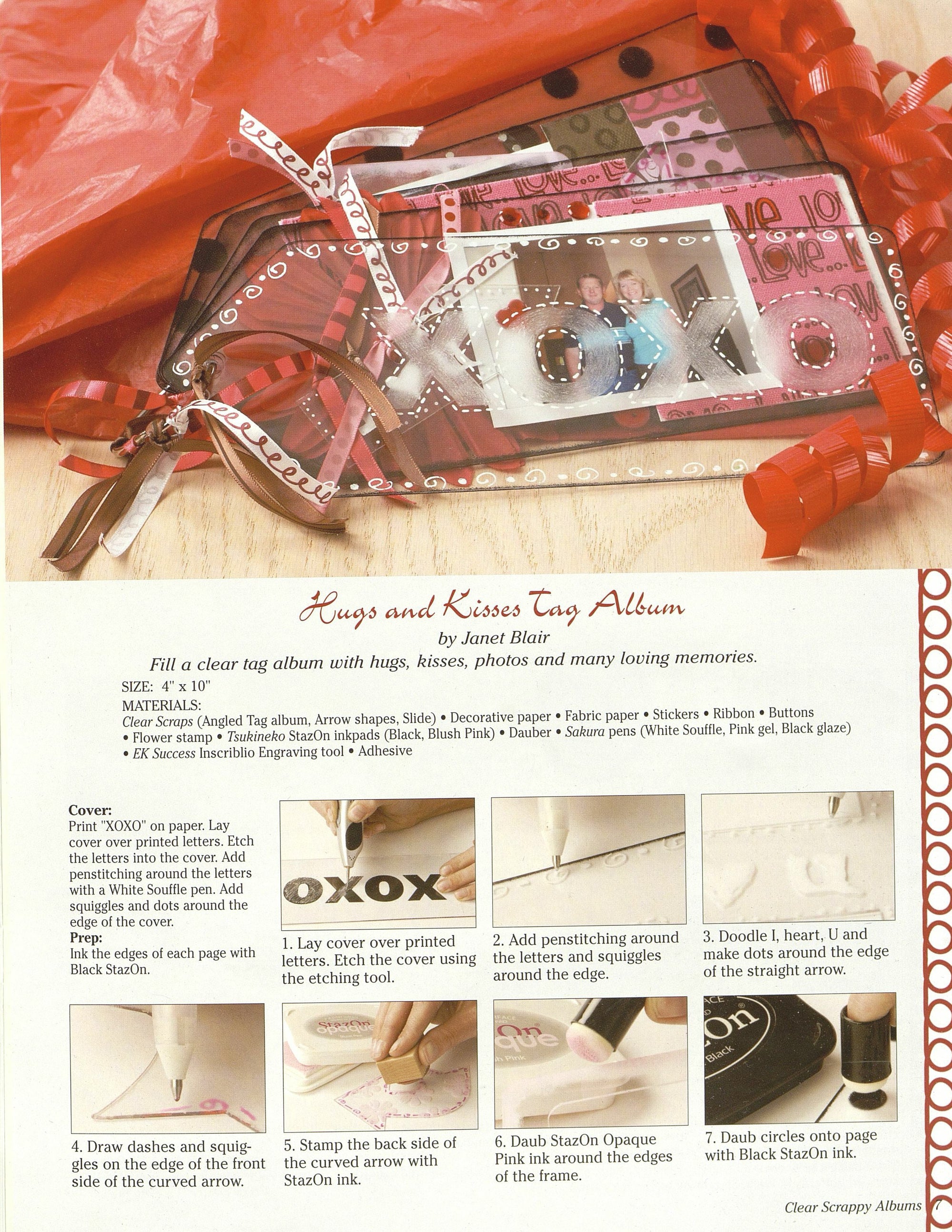 Clear Albums for Scrappin