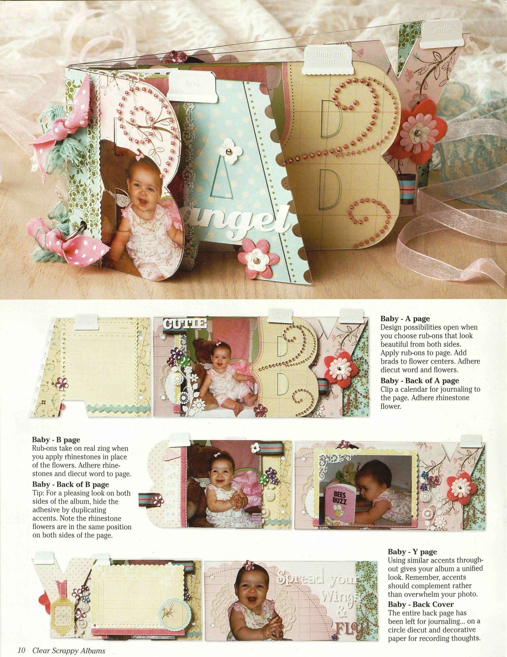 Clear Albums for Scrappin