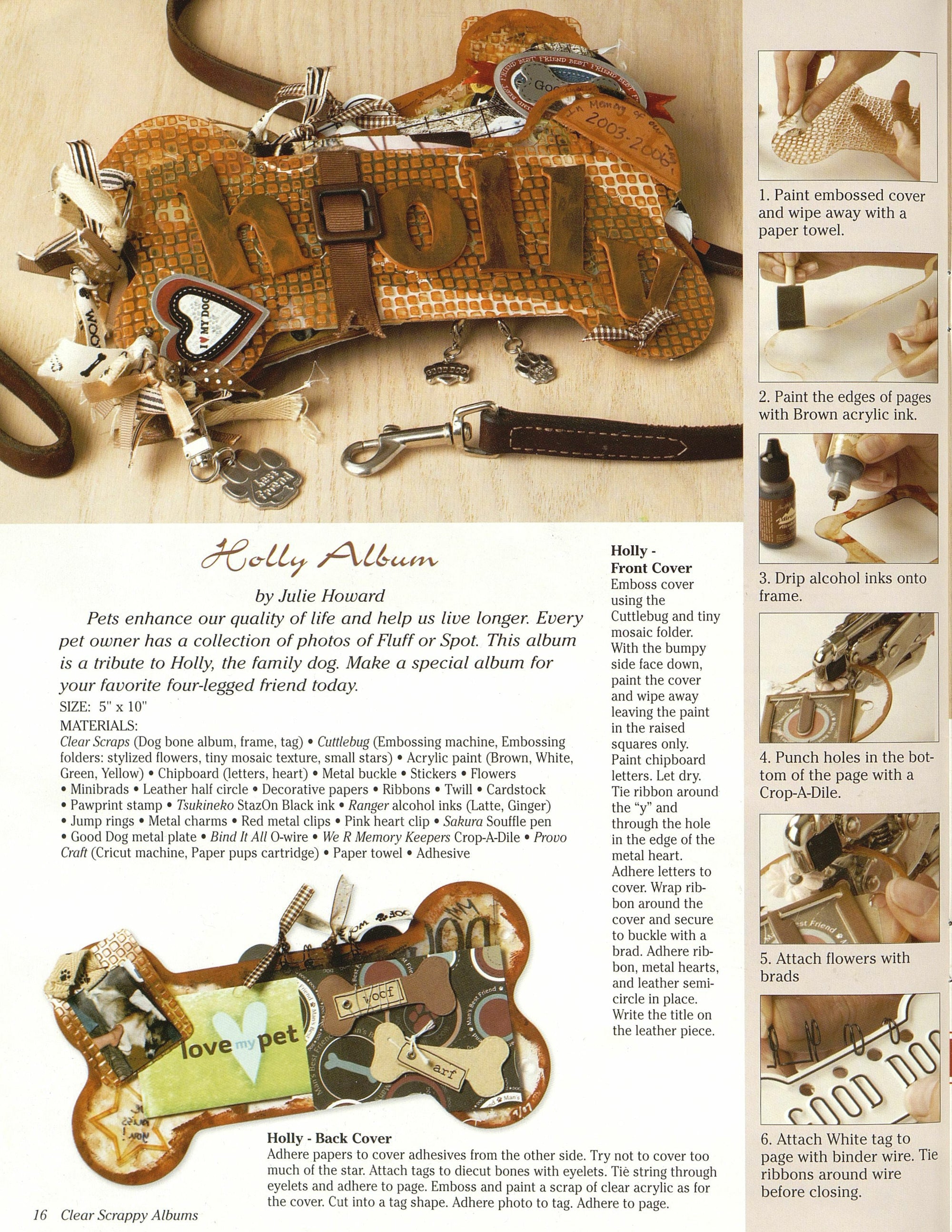 Clear Albums for Scrappin