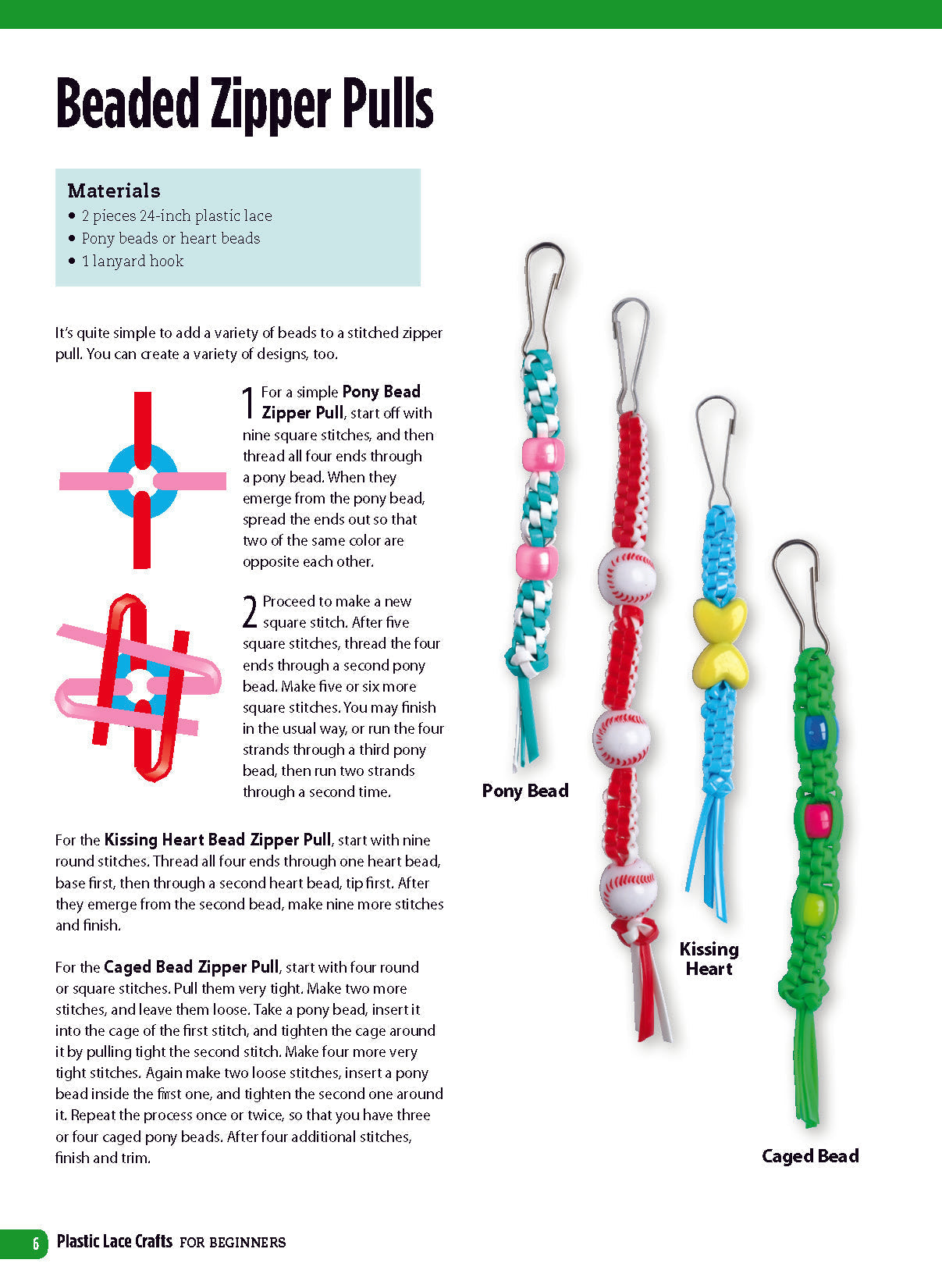 Plastic Lace Crafts for Beginners