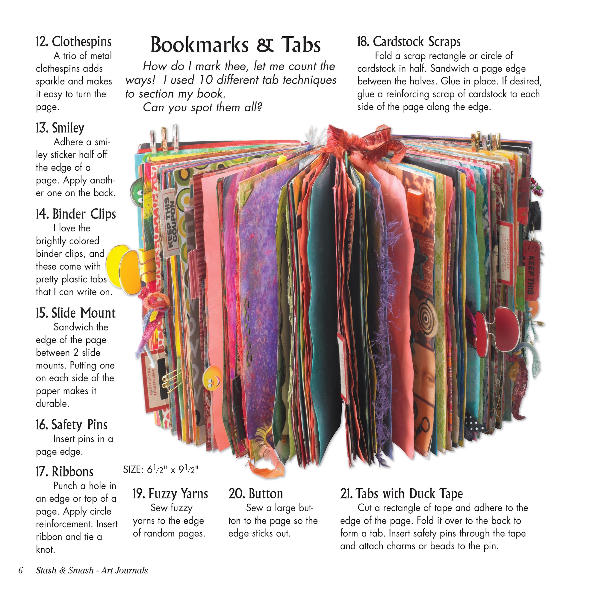 Stash & Smash: Art Journal Ideas