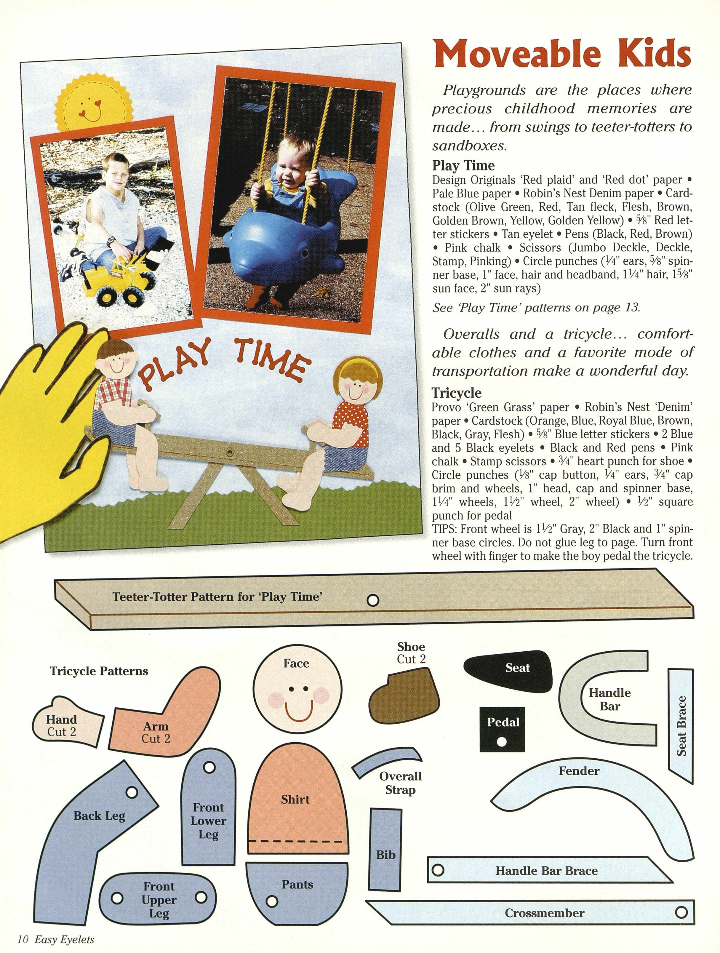 Eyelets: Moveable Parts