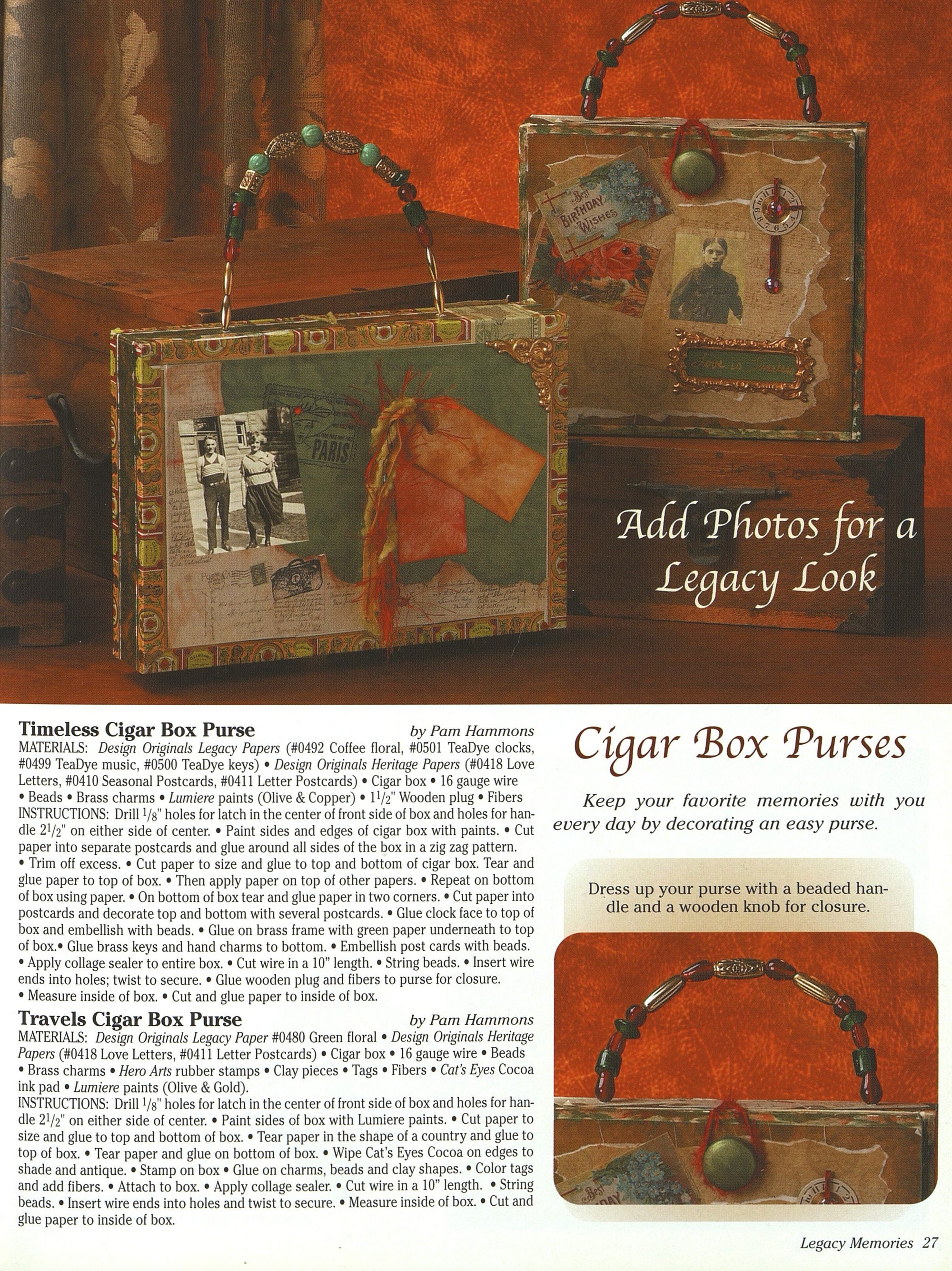 Legacy: Memories, Memorabilia, Journals
