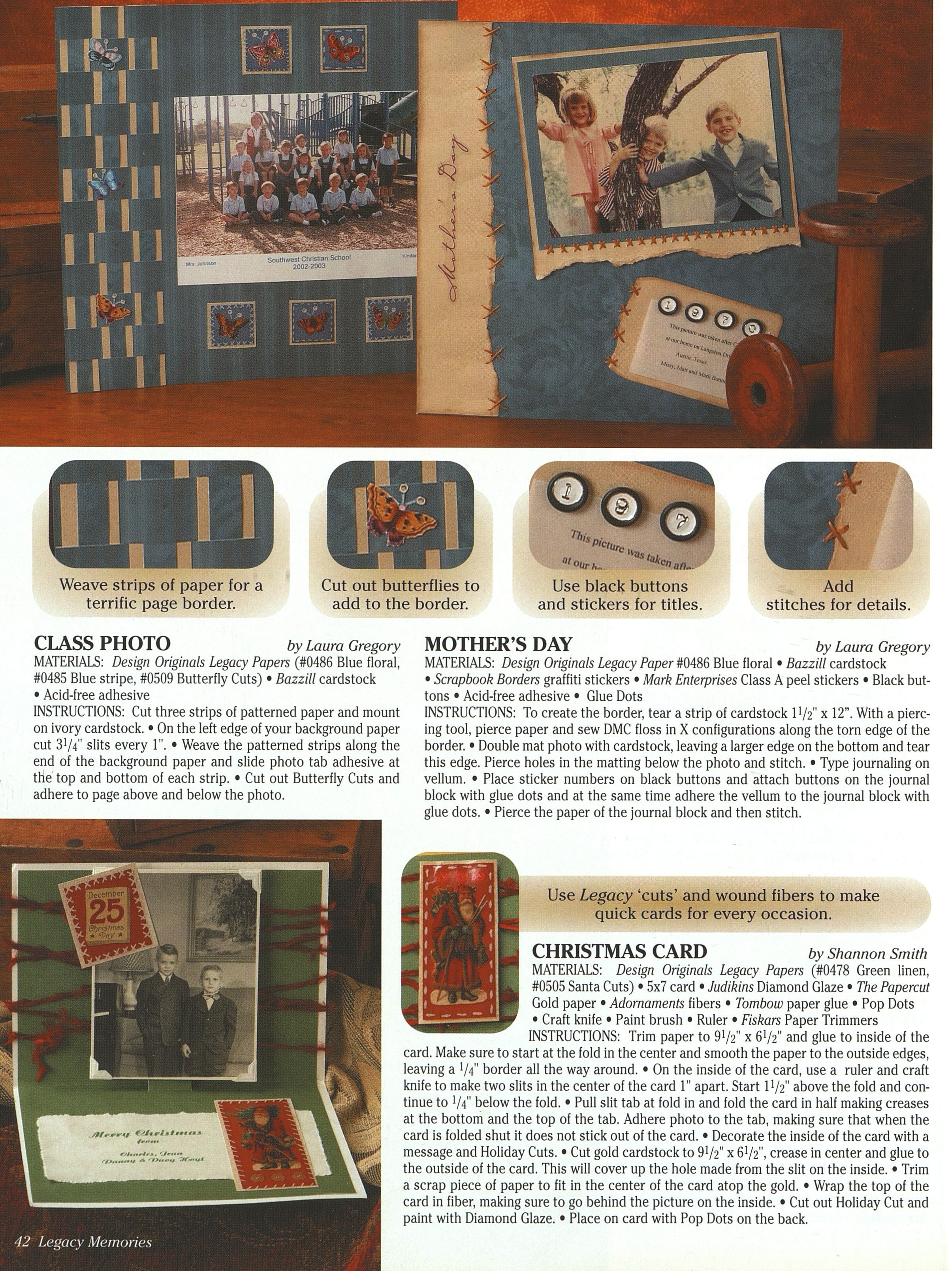 Legacy: Memories, Memorabilia, Journals